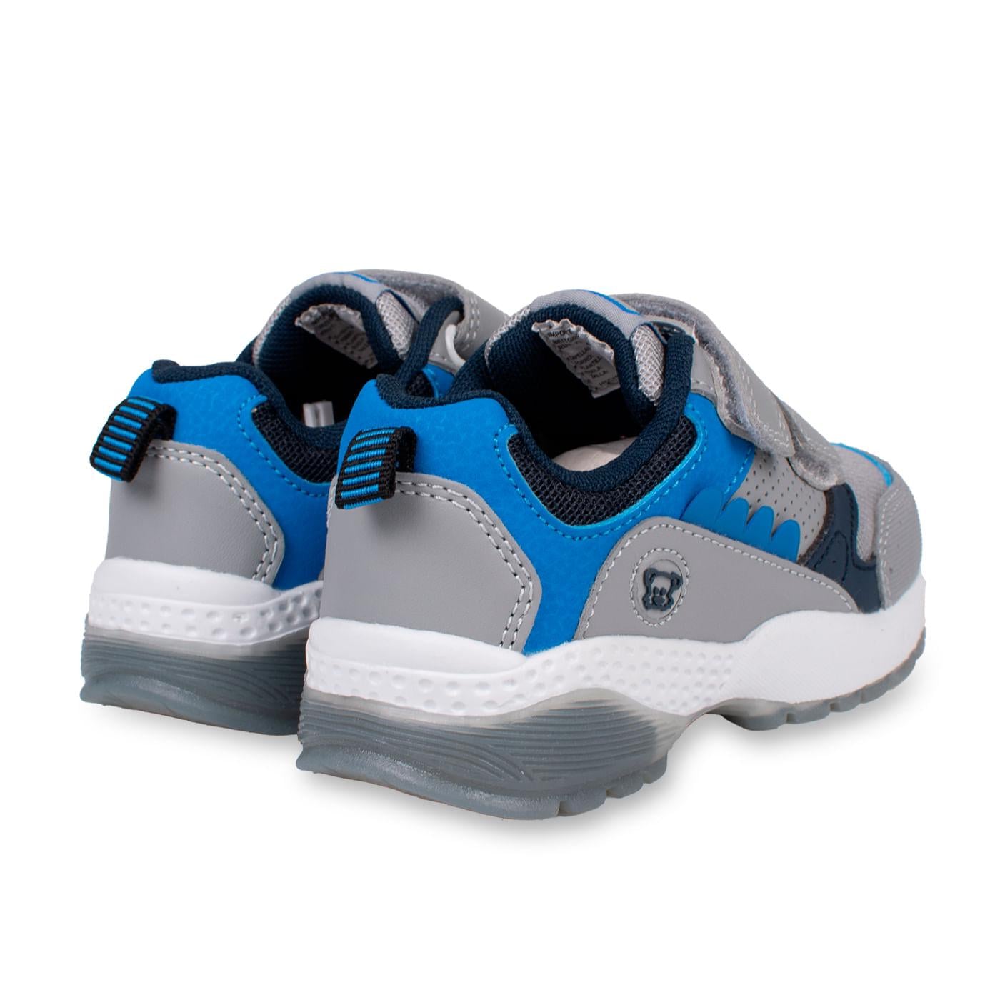 ZAPATILLAS BEBÉ NIÑO GRIS TALLA 21 - 3
