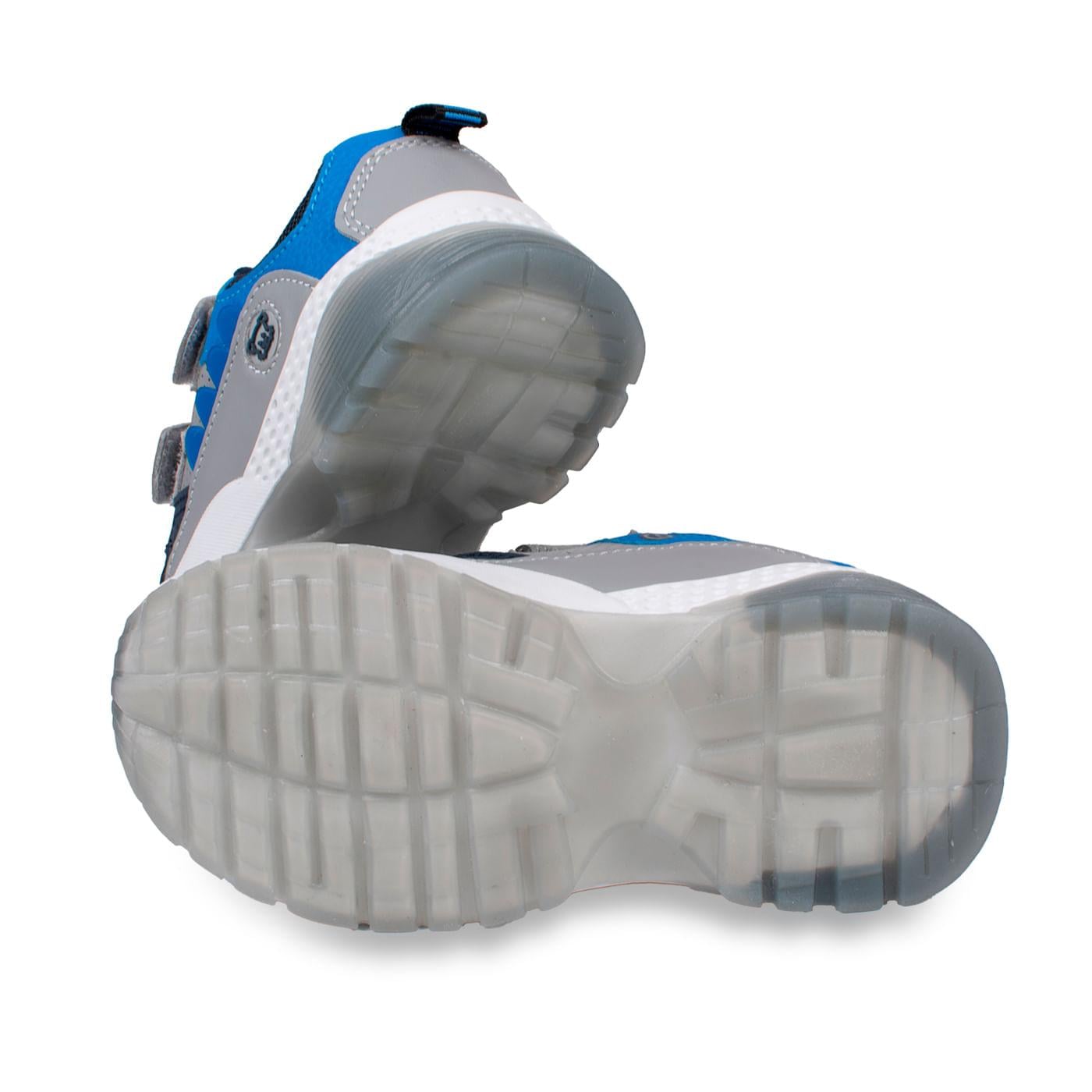 ZAPATILLAS BEBÉ NIÑO GRIS TALLA 21 - 4