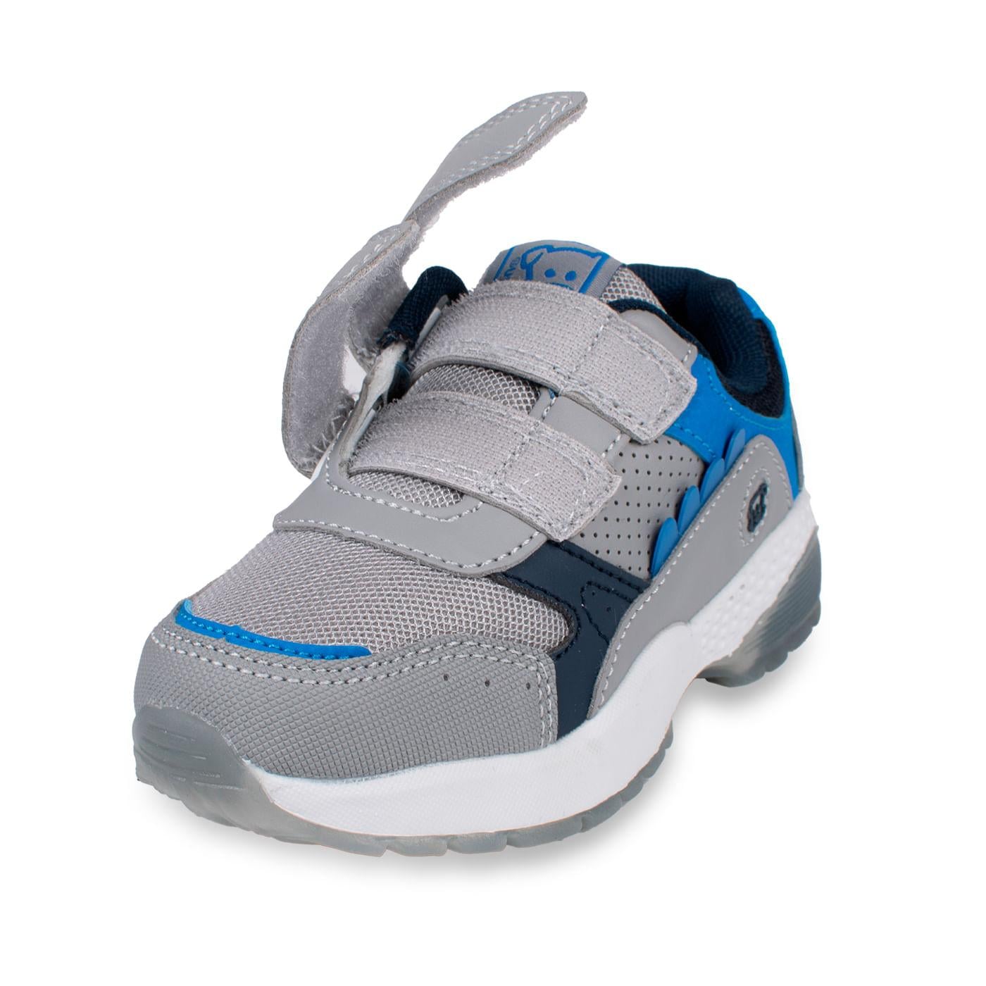 ZAPATILLAS BEBÉ NIÑO GRIS TALLA 21 - 5