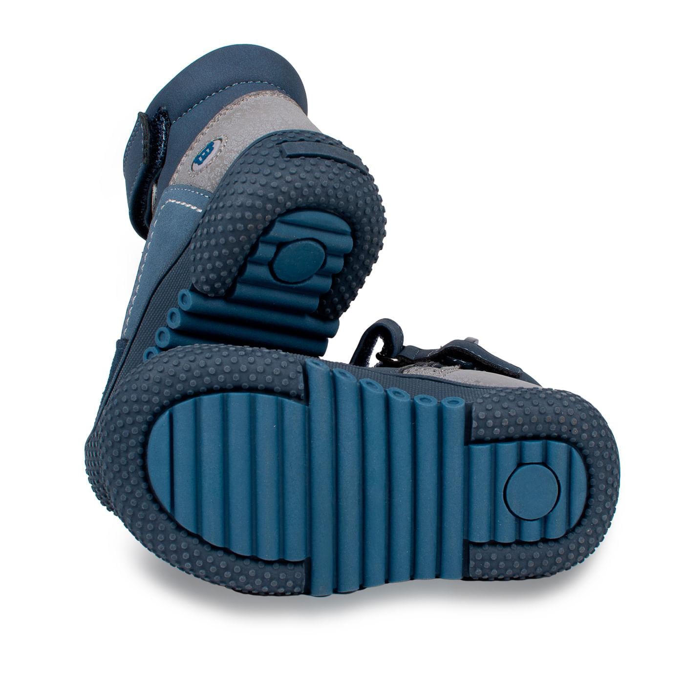 BOTÍN BEBÉ NIÑO AZUL MARINO TALLA 23 - 4