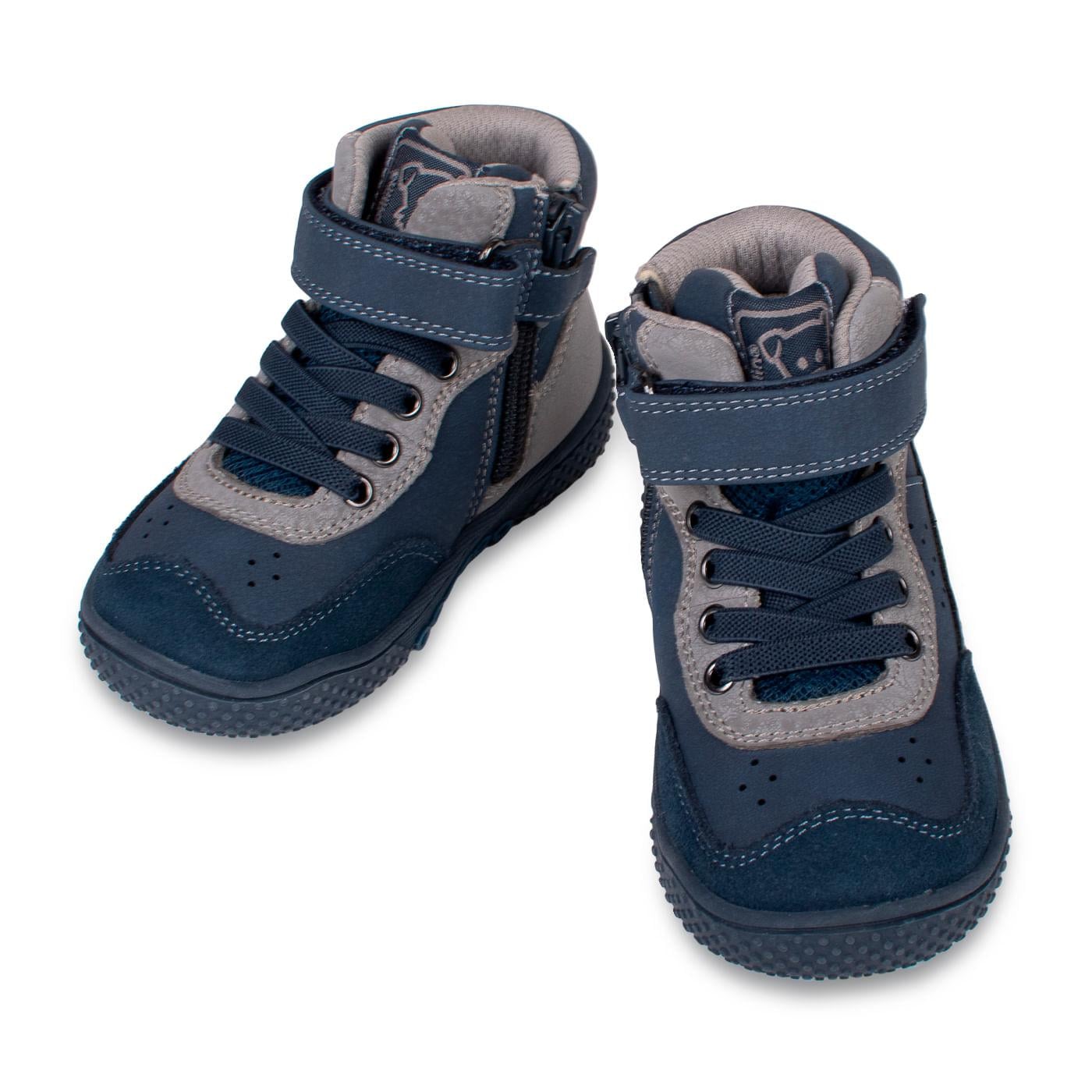BOTÍN BEBÉ NIÑO AZUL MARINO TALLA 23 - 6