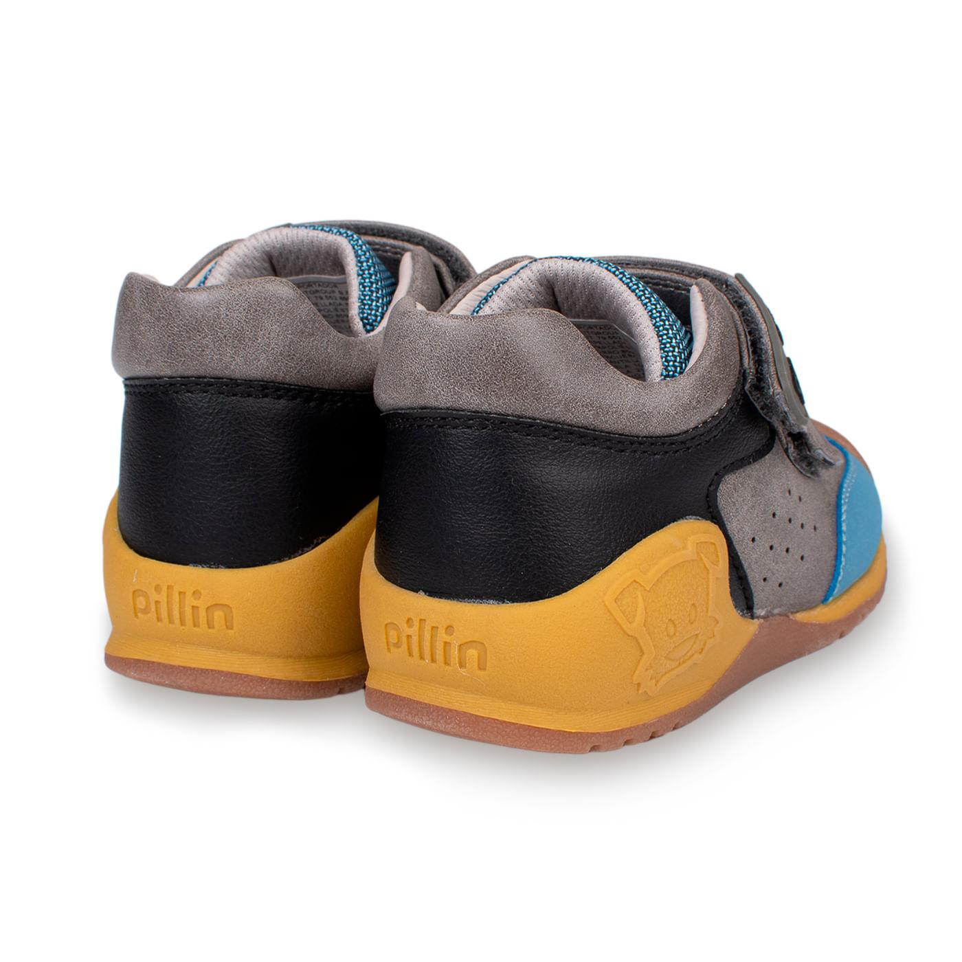 ZAPATO CLÁSICO BEBÉ NIÑO GRIS TALLA 24 - 3