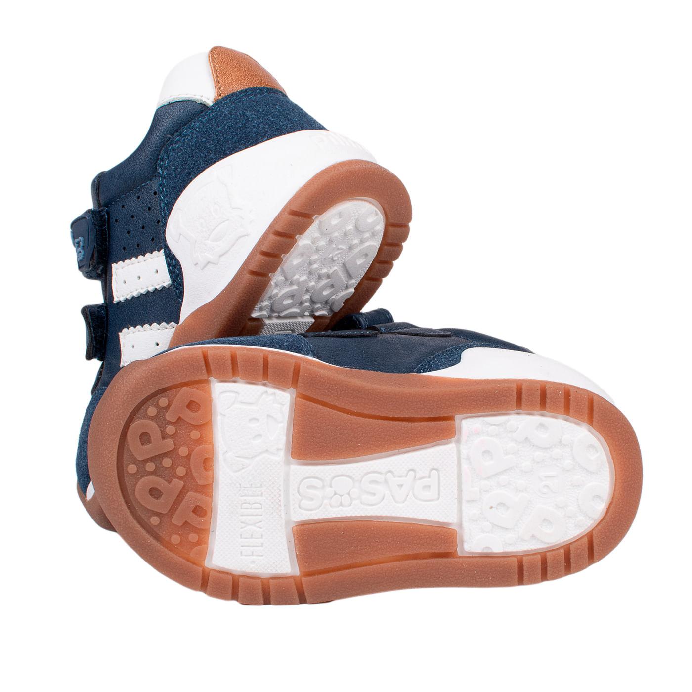 ZAPATO CLÁSICO BEBÉ NIÑO AZUL TALLA 22 - 3