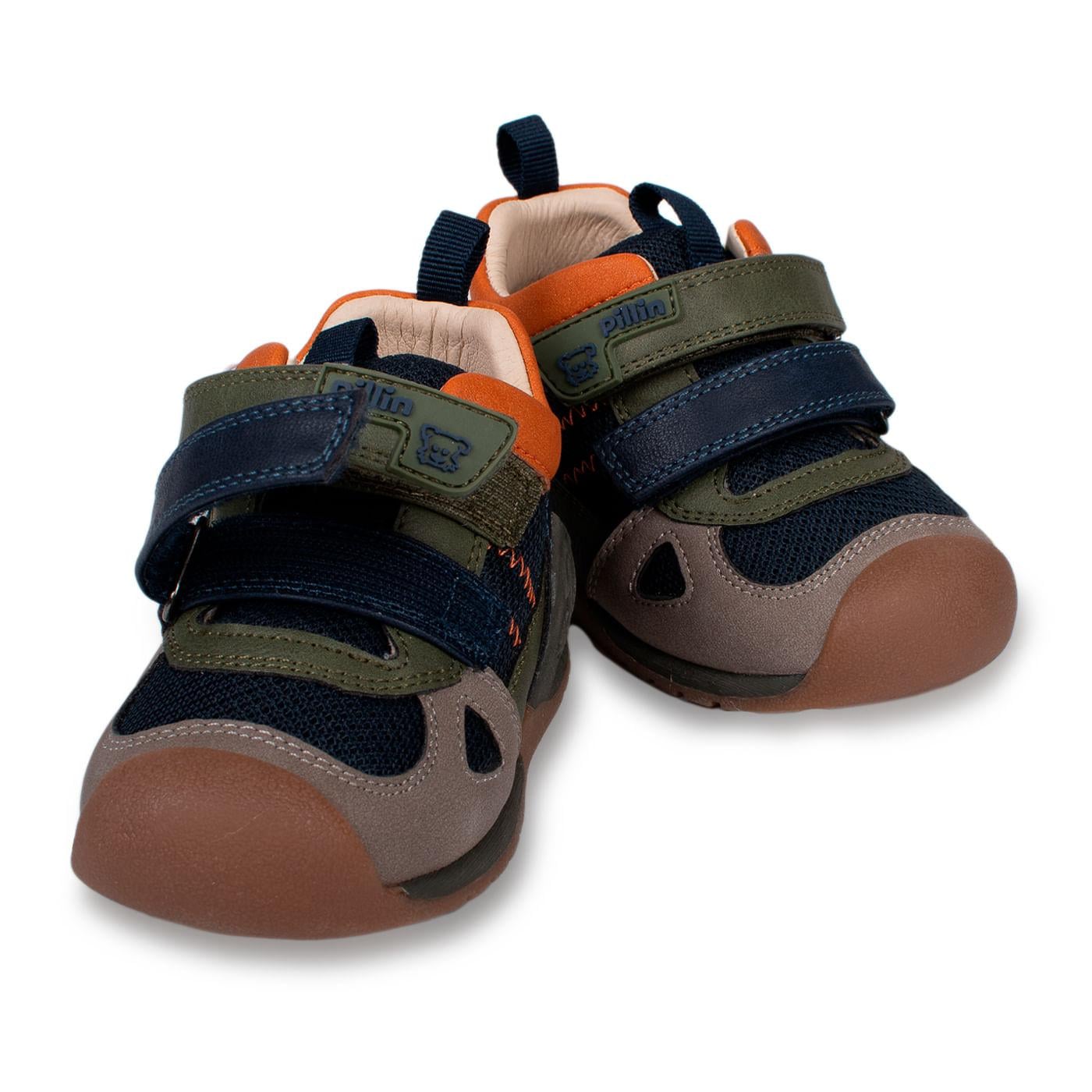 ZAPATO CLÁSICO BEBÉ NIÑO AZUL TALLA 21 - 5