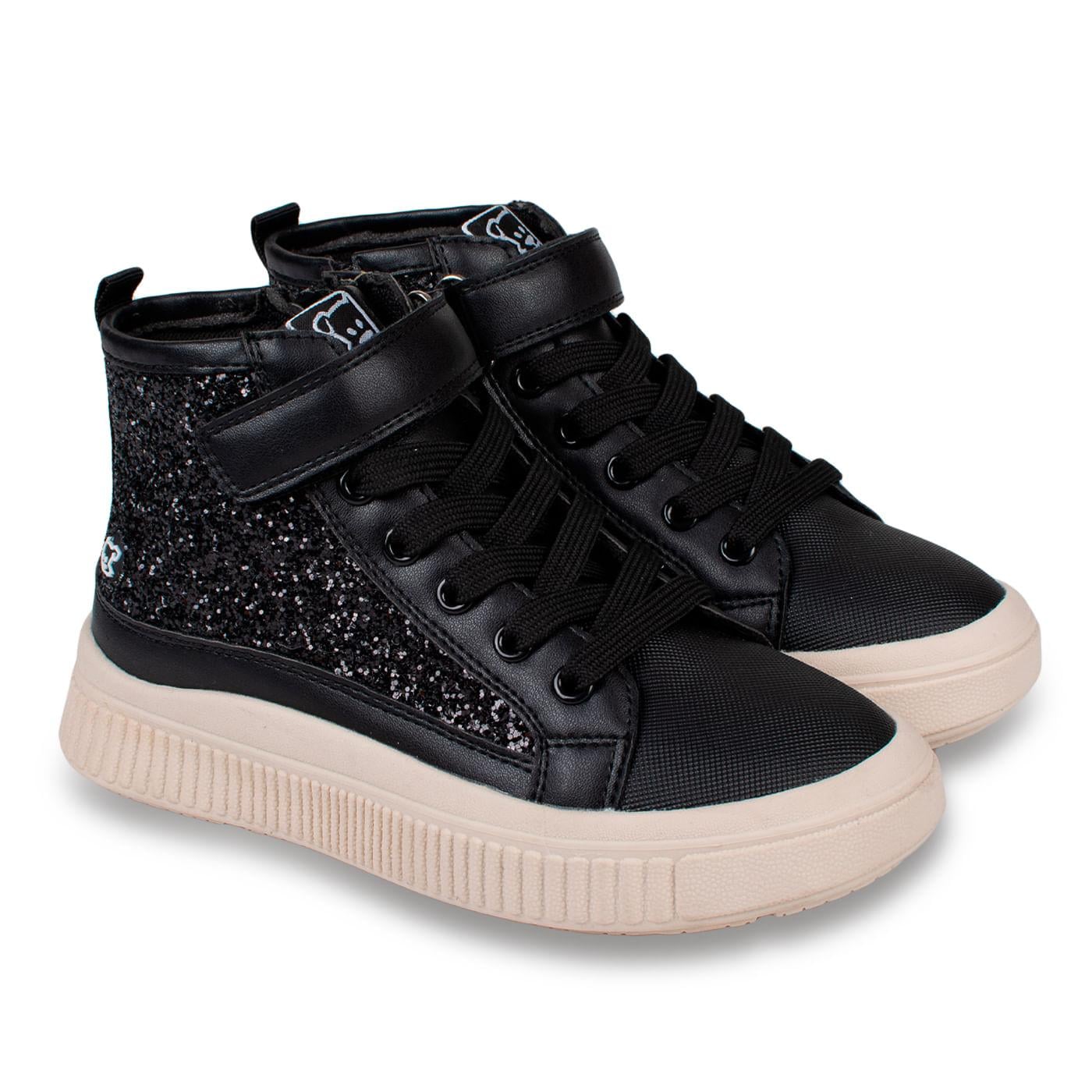 ZAPATILLAS NIÑA NEGRO TALLA 36 - 1