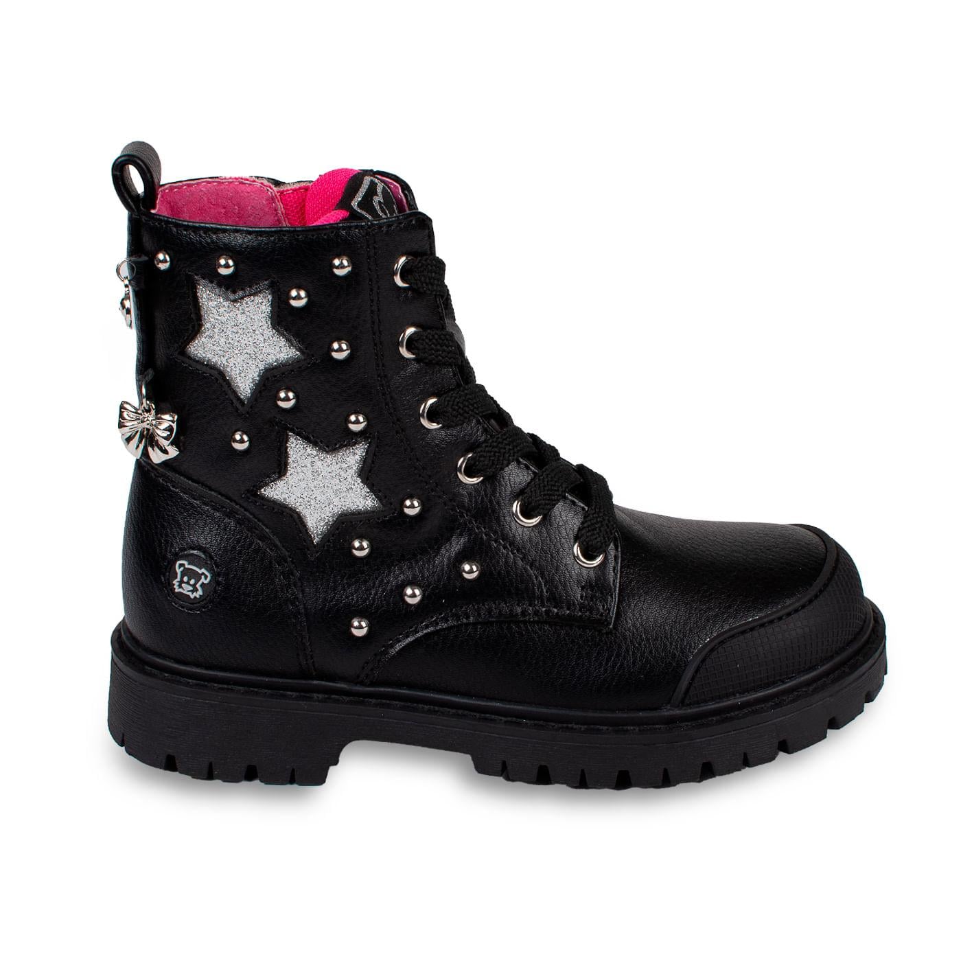 BOTÍN NIÑA NEGRO TALLA 36 - 2