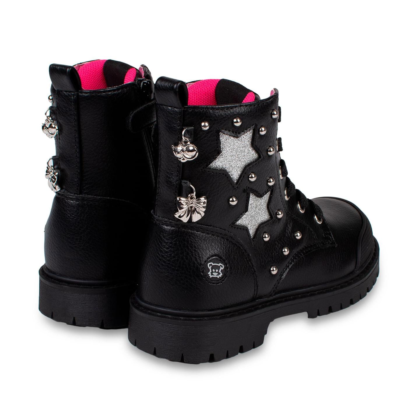 BOTÍN NIÑA NEGRO TALLA 36 - 3