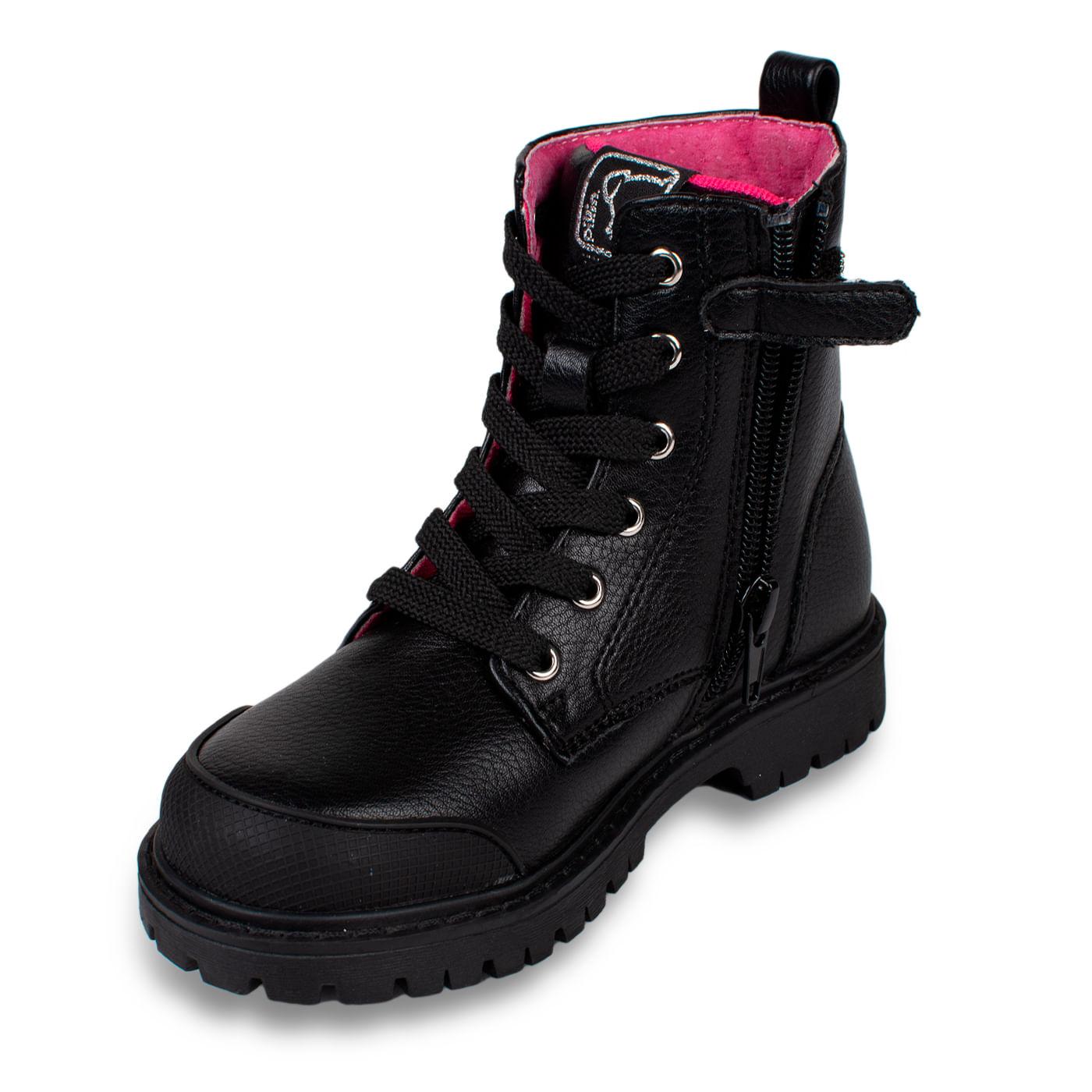 BOTÍN NIÑA NEGRO TALLA 36 - 5