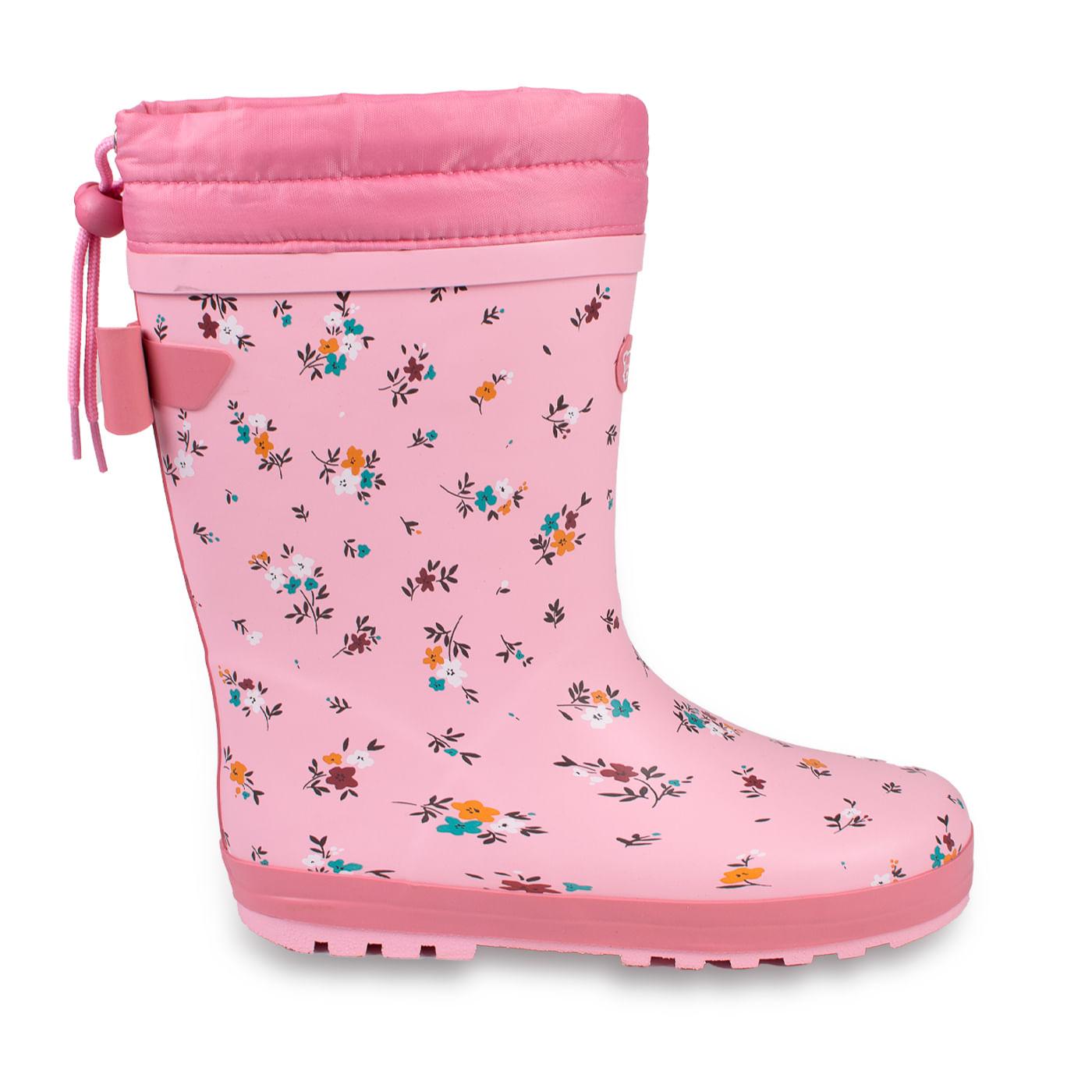 BOTA AGUA NIÑA ROSADO TALLA 35 - 2