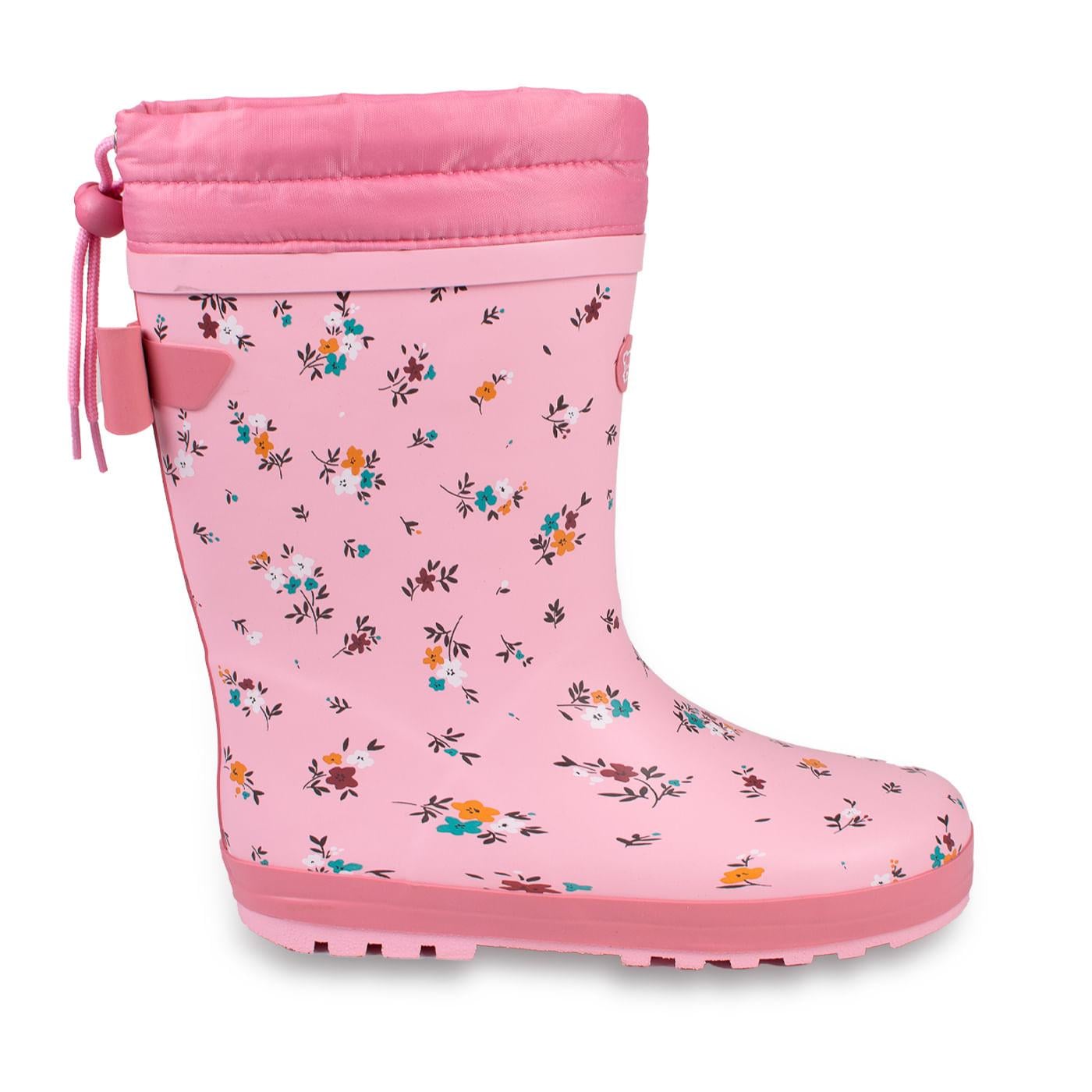 BOTA AGUA NIÑA ROSADO TALLA 35 - 2
