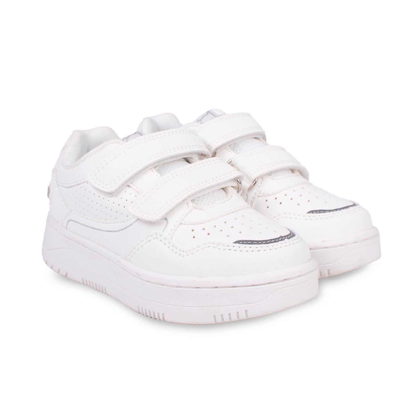 ZAPATILLAS UNISEX BLANCO TALLA 25 - 1