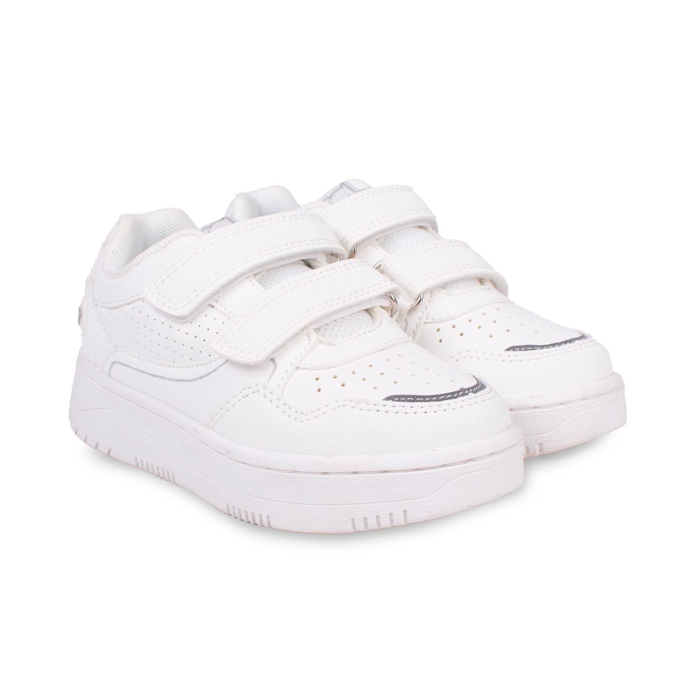 ZAPATILLAS UNISEX BLANCO TALLA 25 - 1