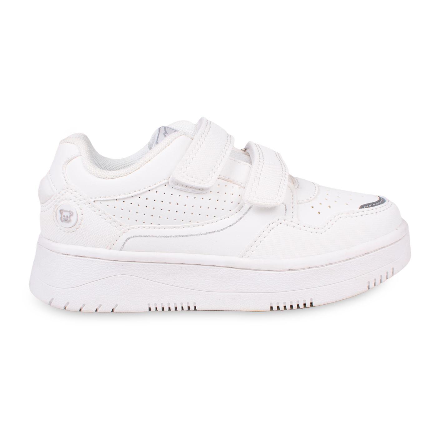 ZAPATILLAS UNISEX BLANCO TALLA 25 - 2
