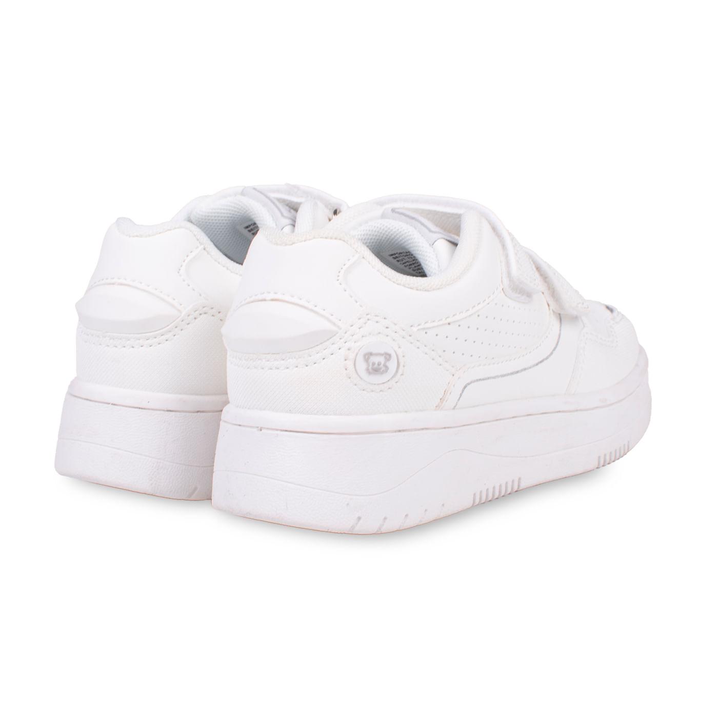 ZAPATILLAS UNISEX BLANCO TALLA 25 - 3