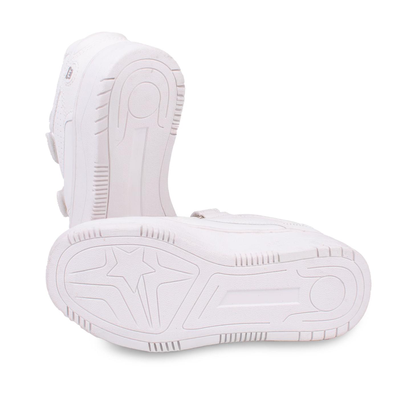 ZAPATILLAS UNISEX BLANCO TALLA 25 - 4