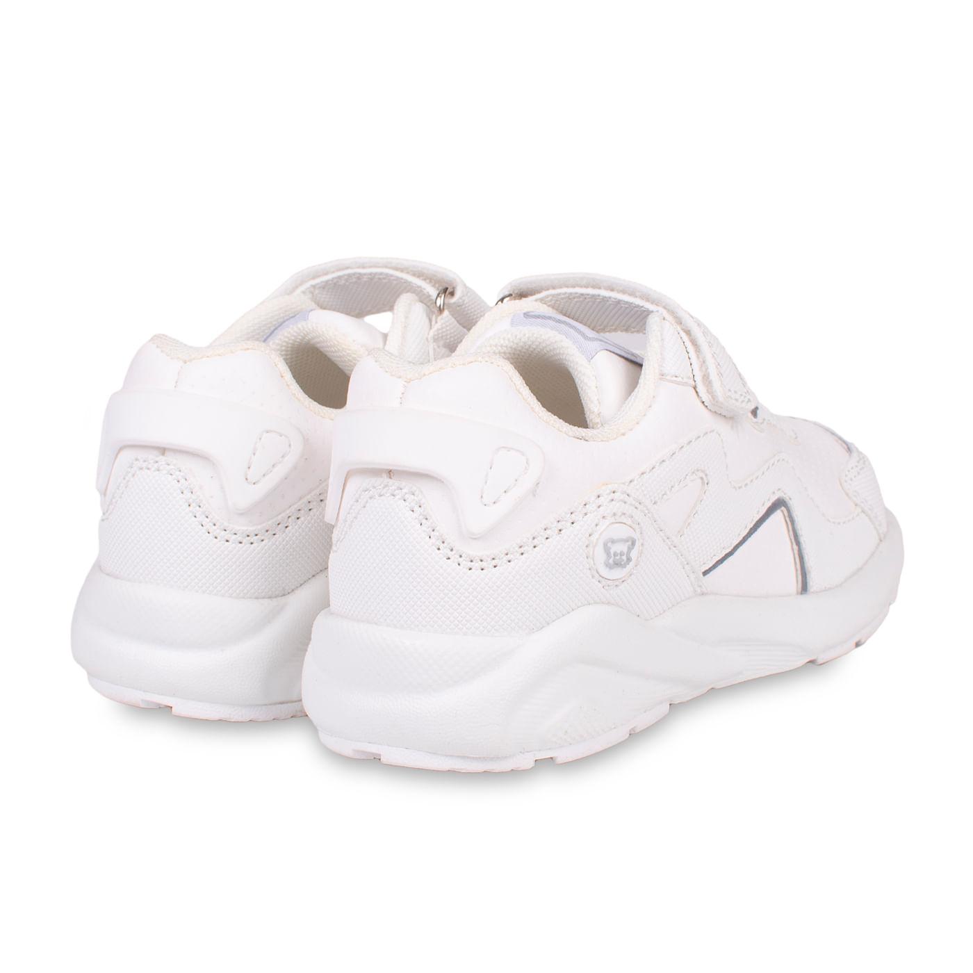 ZAPATILLAS UNISEX BLANCO TALLA 22 - 3