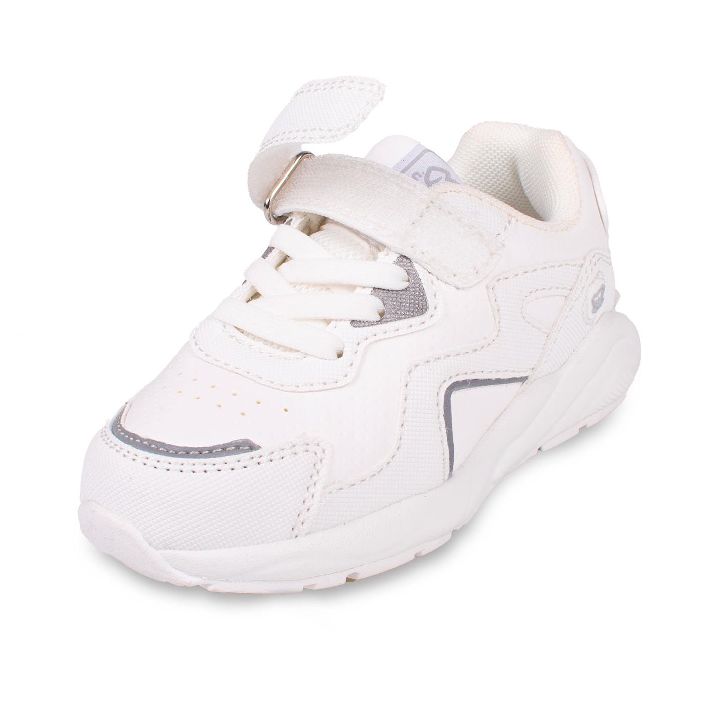 ZAPATILLAS UNISEX BLANCO TALLA 22 - 5
