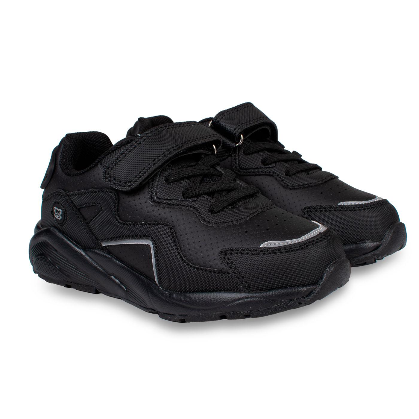 ZAPATILLAS UNISEX NEGRO TALLA 34 - 1