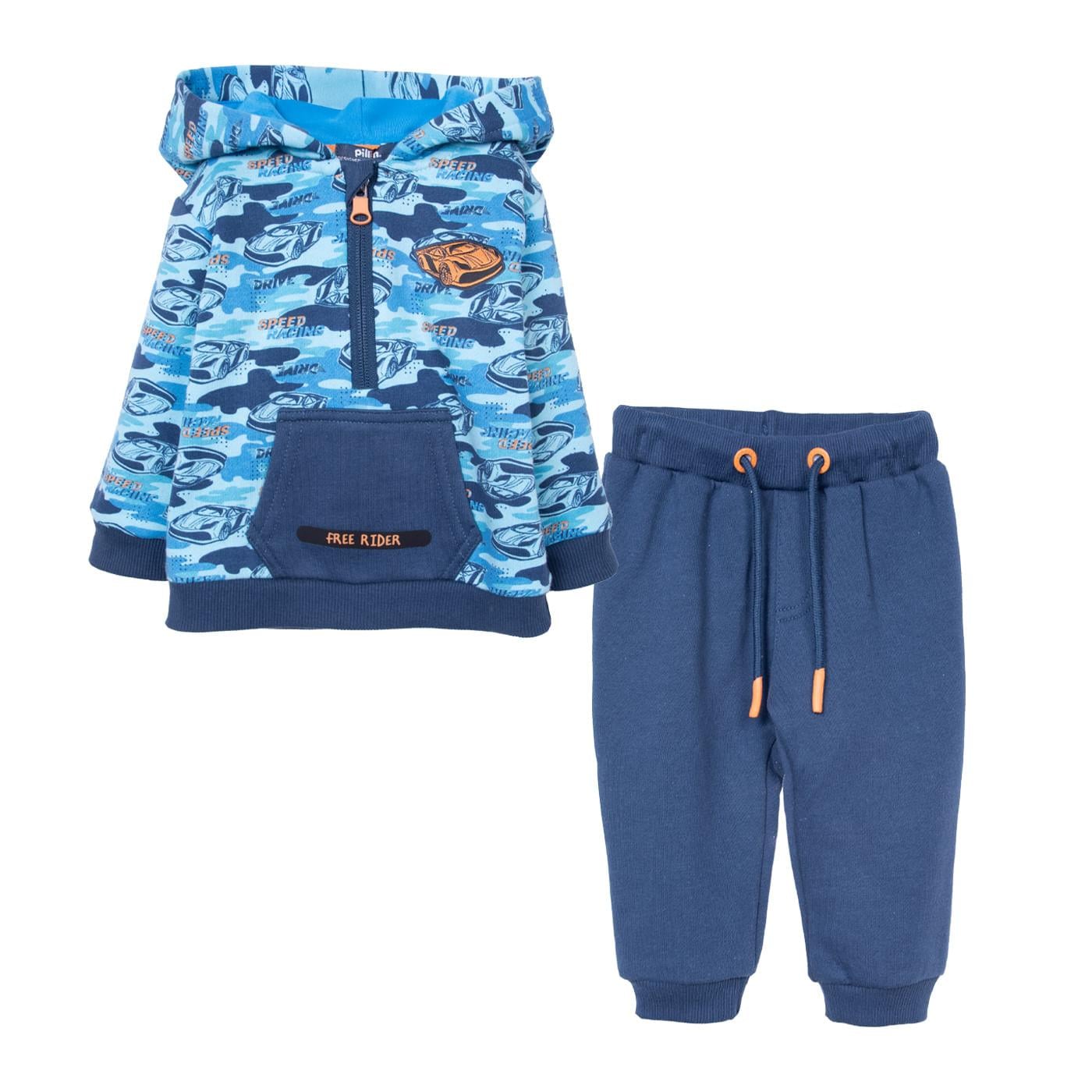 BUZO BEBÉ NIÑO AZUL TALLA 12M - 1