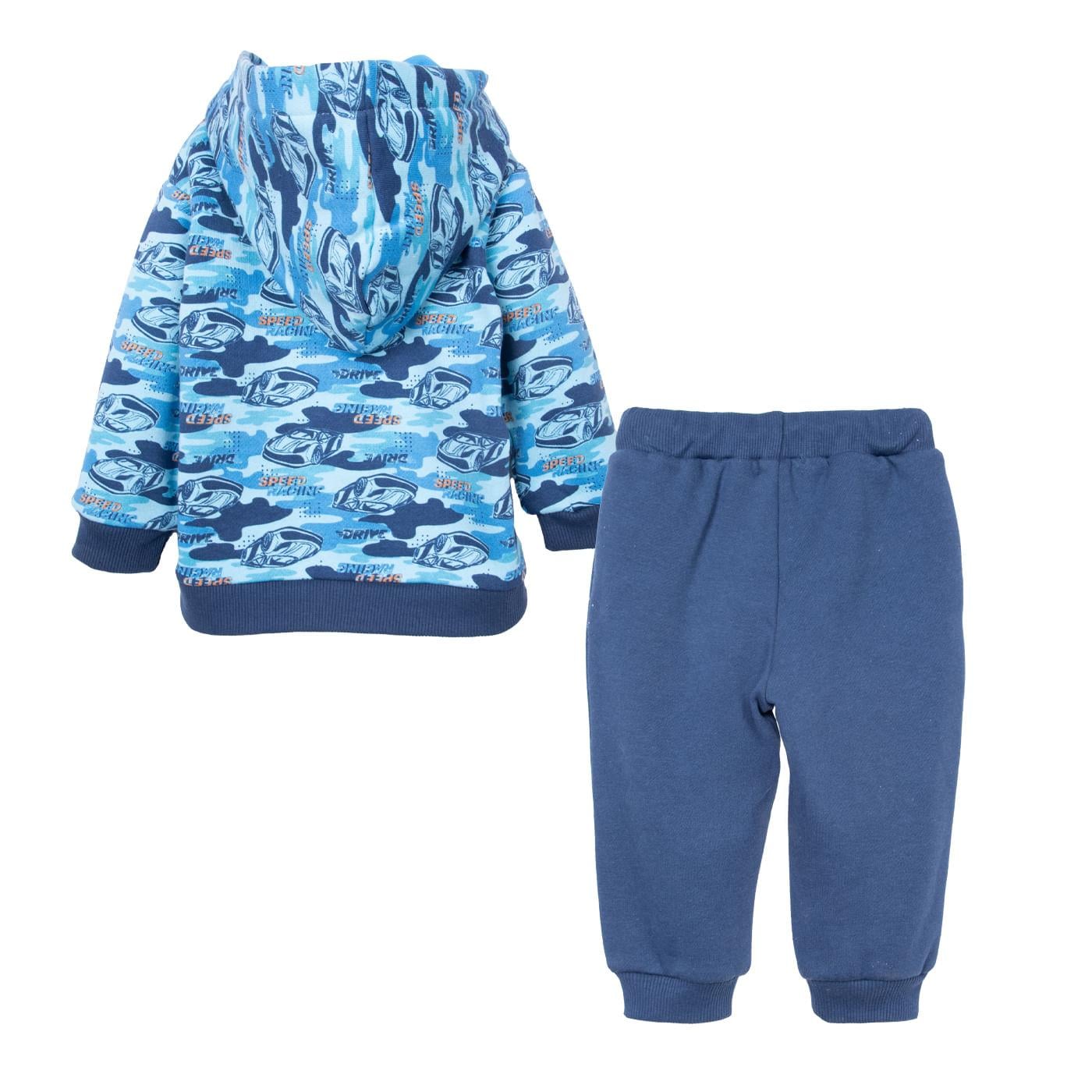 BUZO BEBÉ NIÑO AZUL TALLA 12M - 2