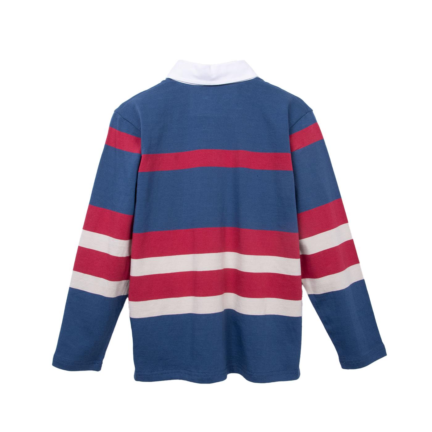 POLO NIÑO AZUL TALLA 8 - 2