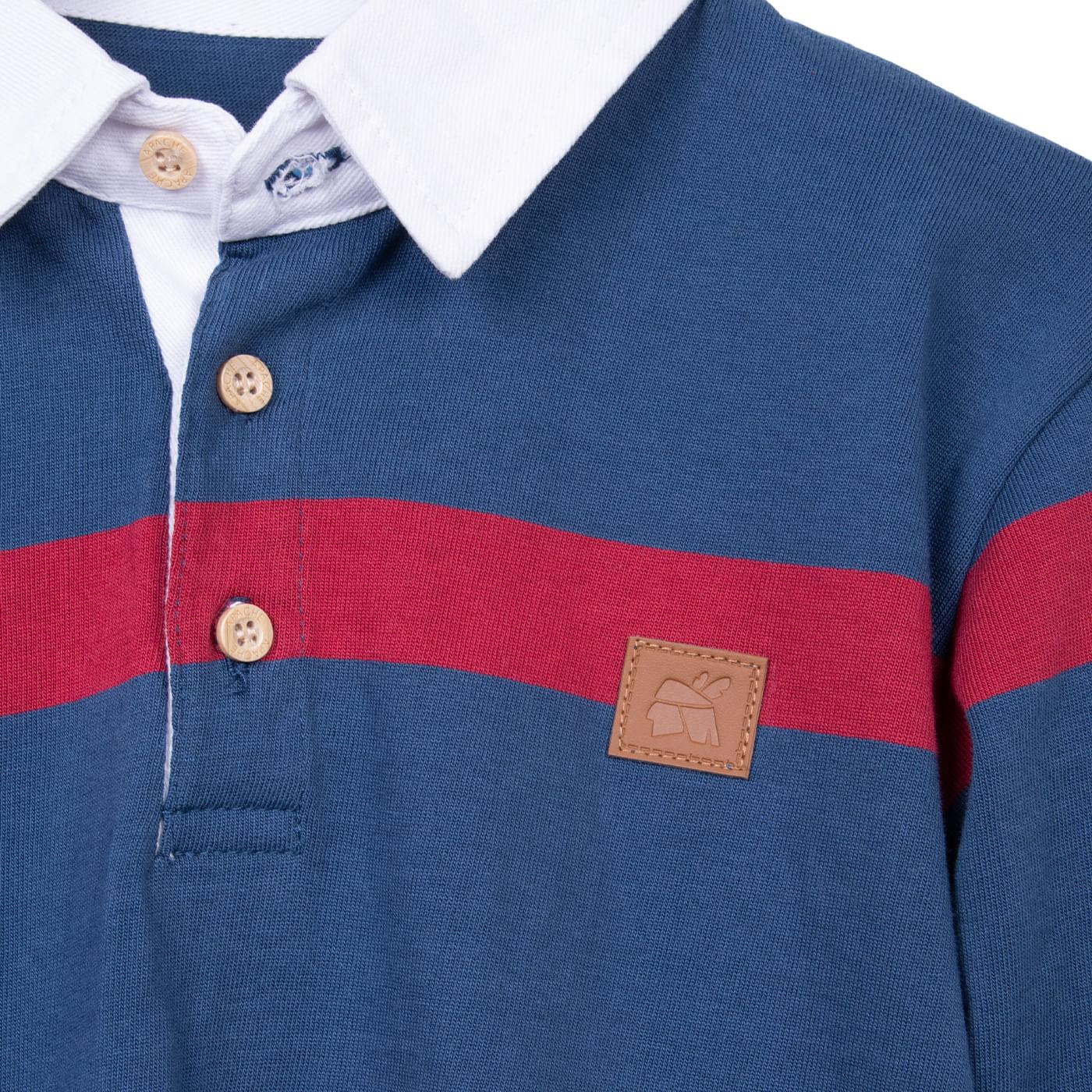 POLO NIÑO AZUL TALLA 8 - 3