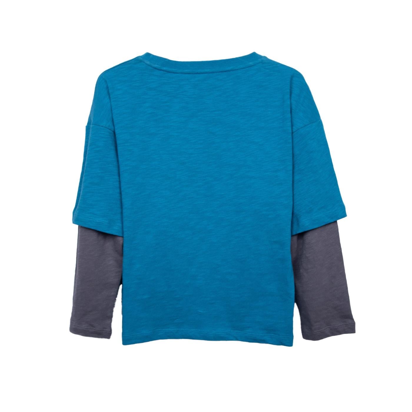 POLO NIÑO PETROLEO TALLA 10 - 2
