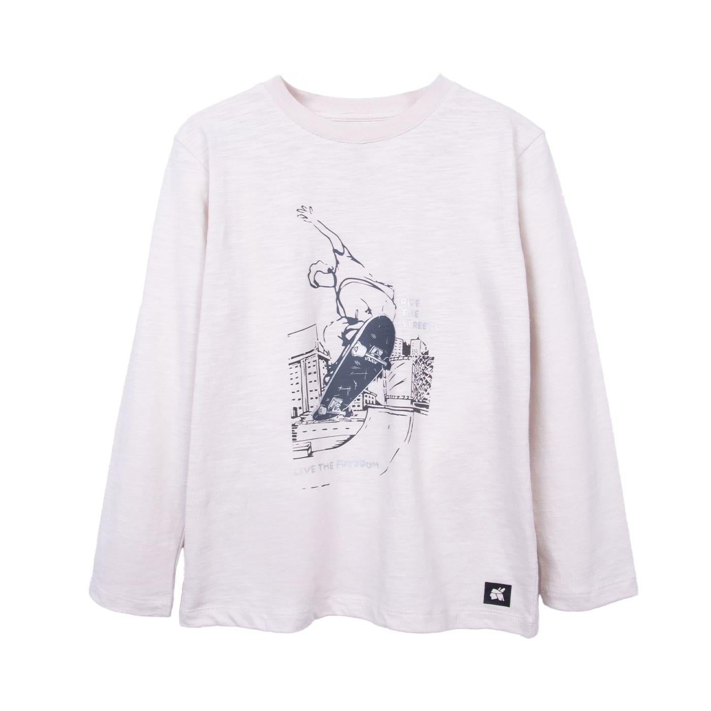 POLO NIÑO BEIGE TALLA 8 - 1