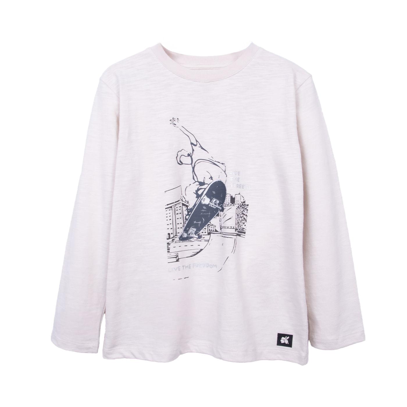 POLO NIÑO BEIGE TALLA 8 - 1