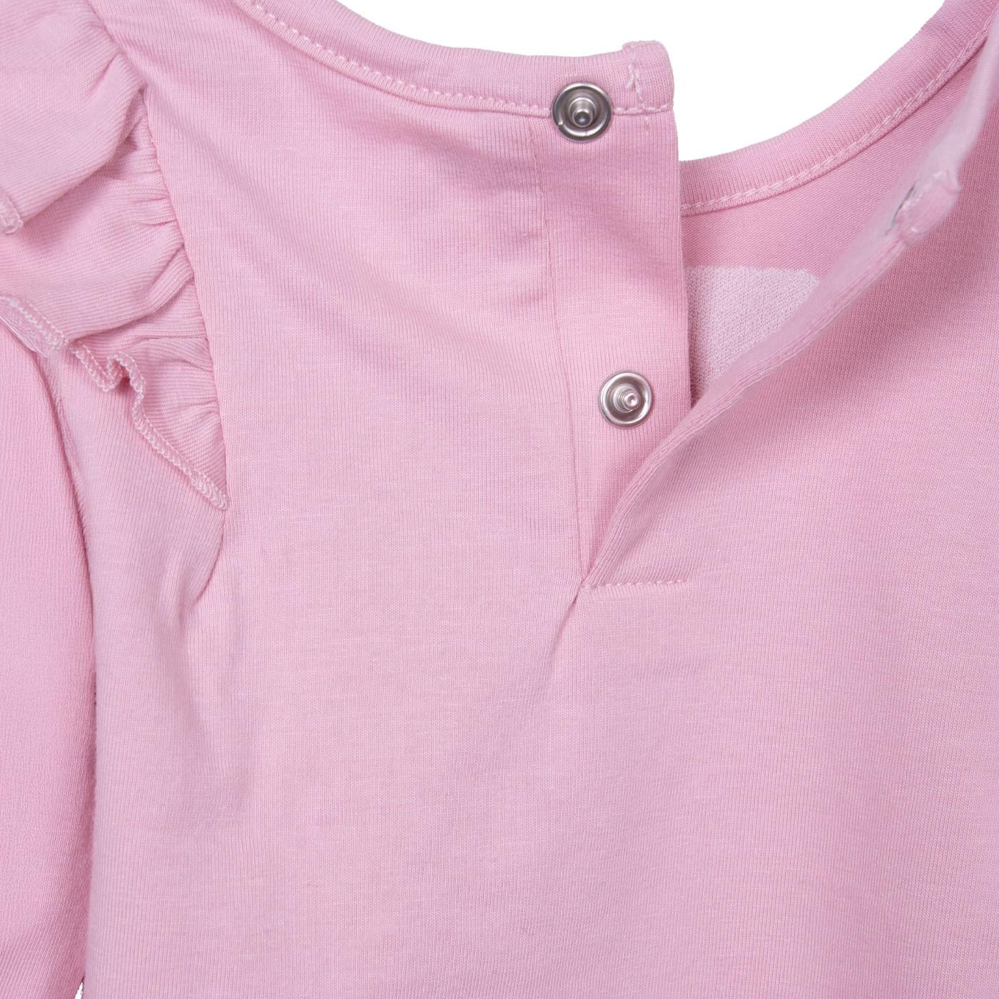 POLO BEBÉ NIÑA ROSADO OSCURO TALLA 6M - 3