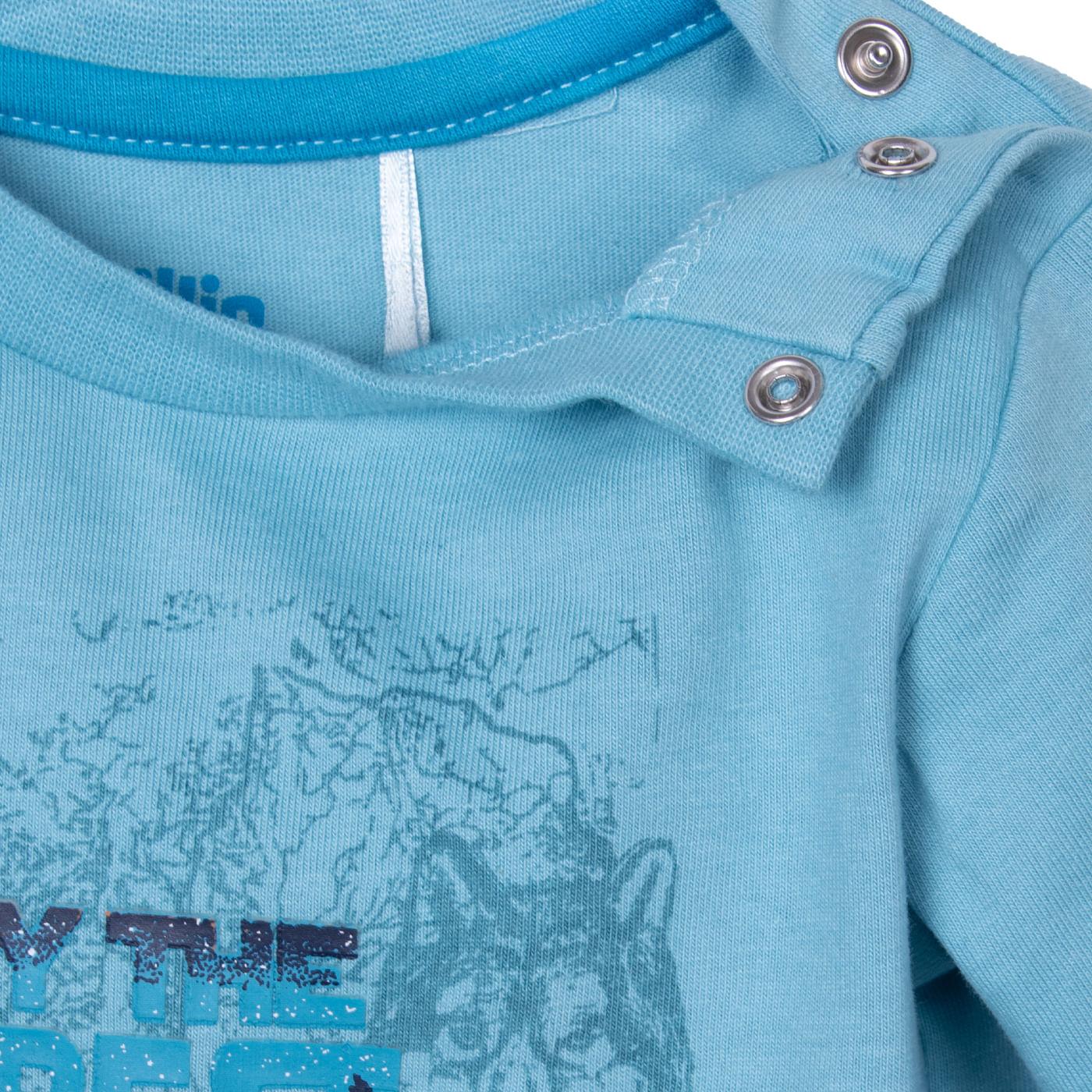 POLO BEBÉ NIÑO CELESTE TALLA 3 - 3