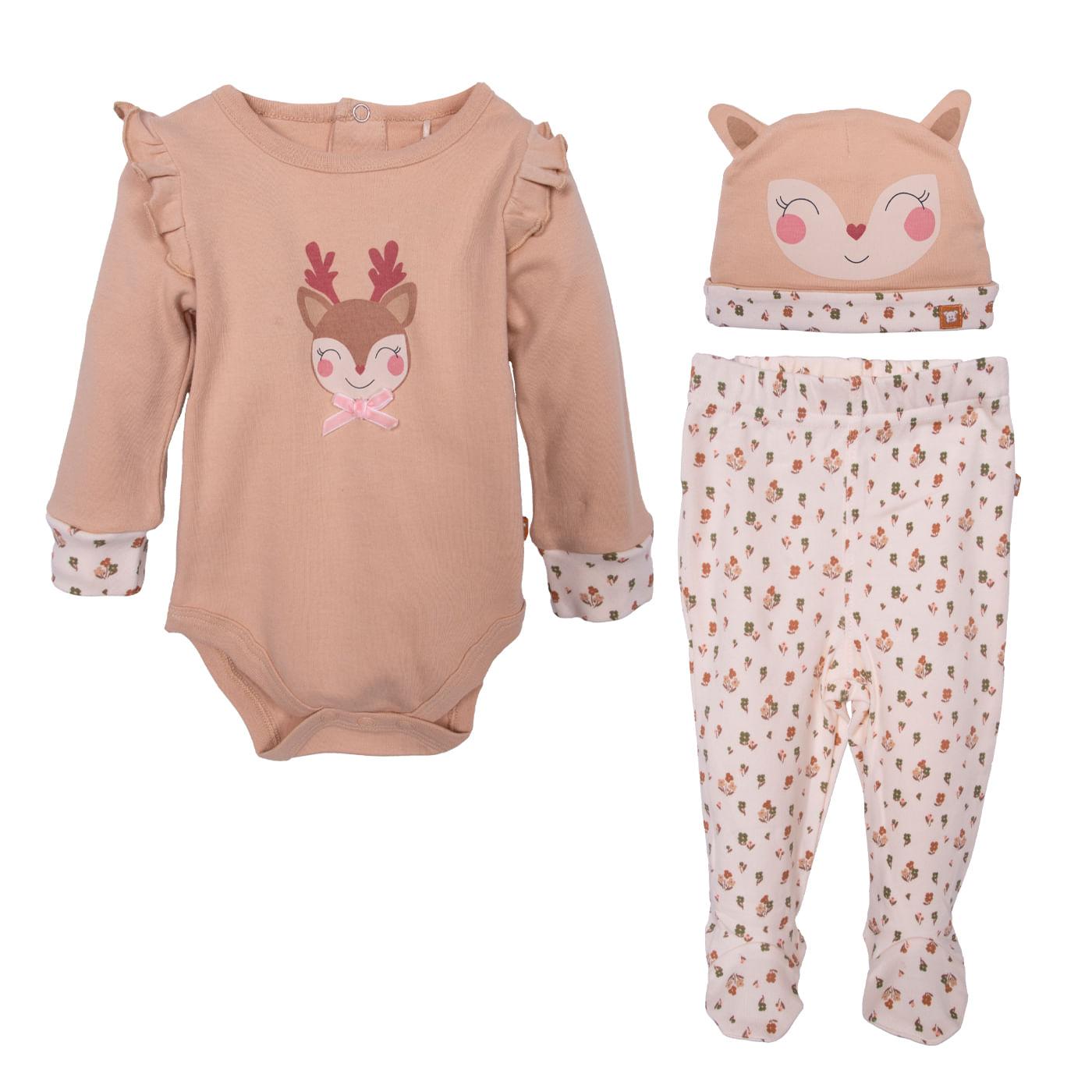 SET BEBÉS NIÑA SURTIDO TALLA 6M - 1