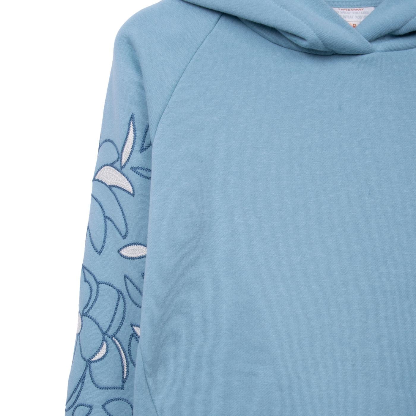 POLERA NIÑA TURQUESA TALLA 6 - 3