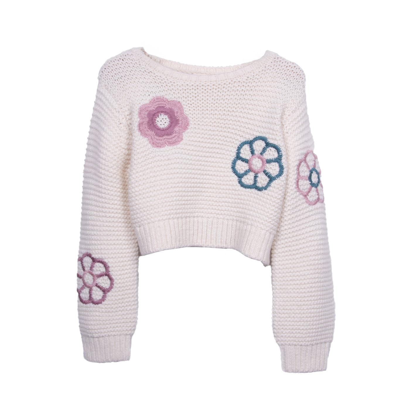 CHOMPA NIÑA CRUDO TALLA 6 - 1