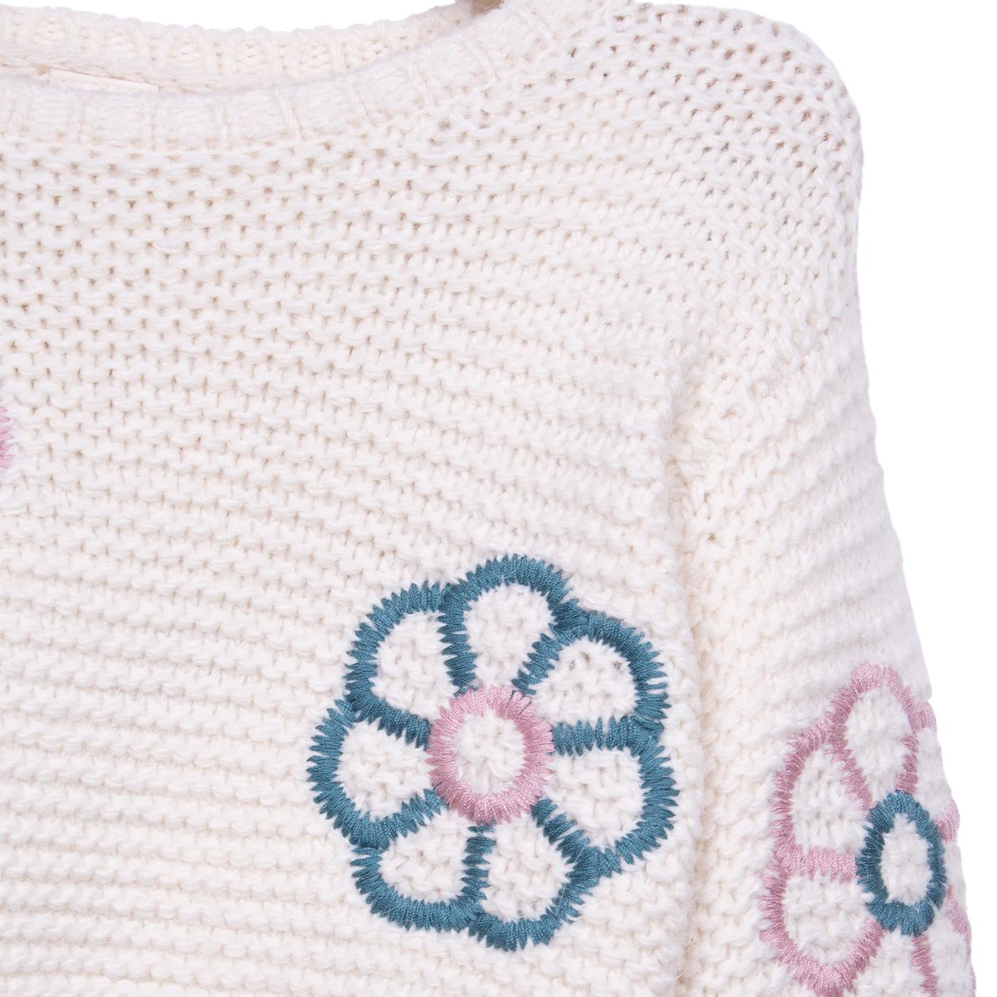 CHOMPA NIÑA CRUDO TALLA 6 - 3