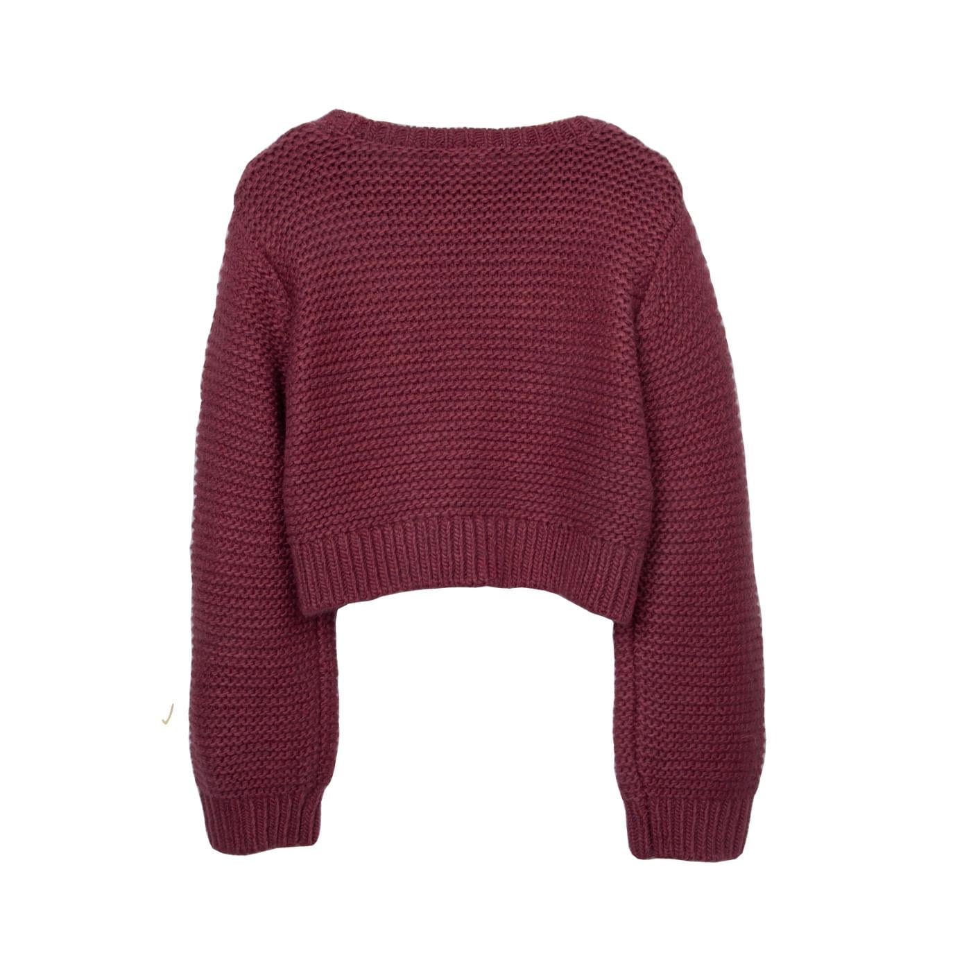 CHOMPA NIÑA BURDEO TALLA 12 - 2