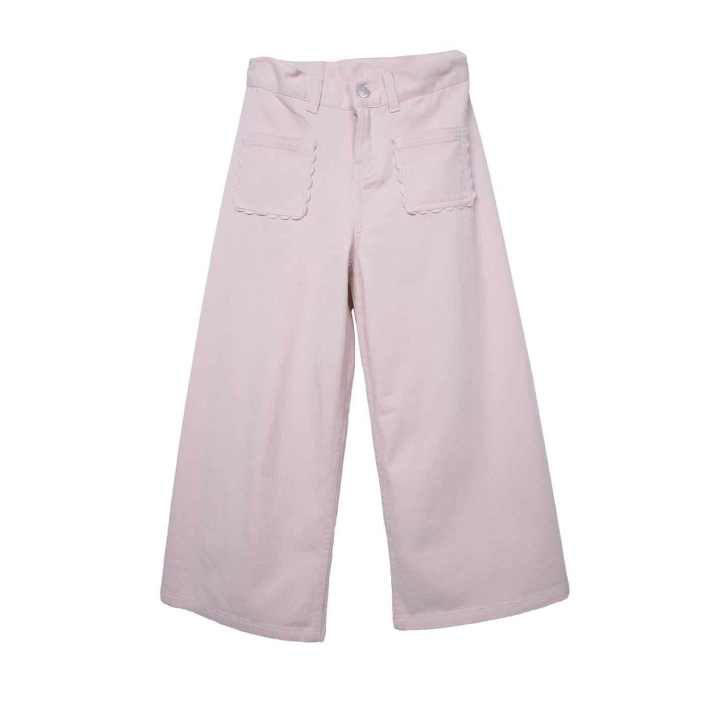 PANTALÓN NIÑA BEIGE TALLA 6 - 1