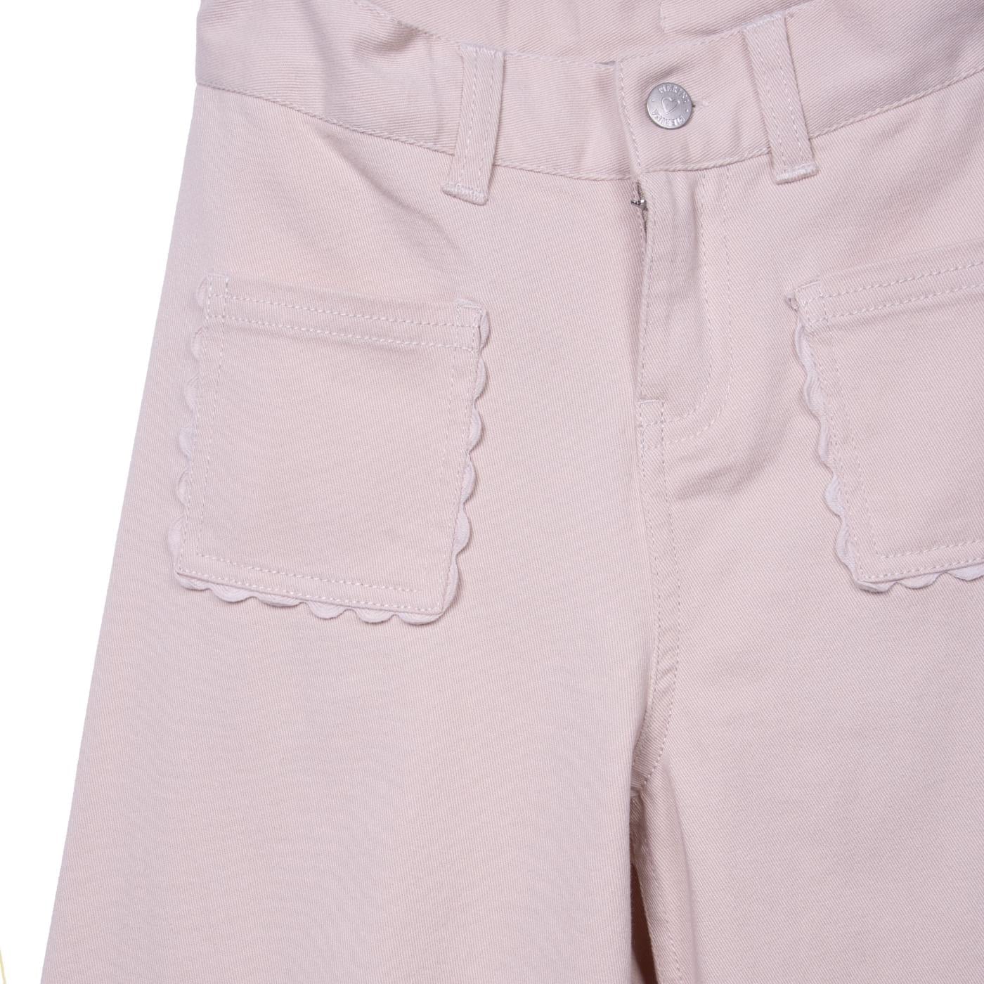 PANTALÓN NIÑA BEIGE TALLA 6 - 3