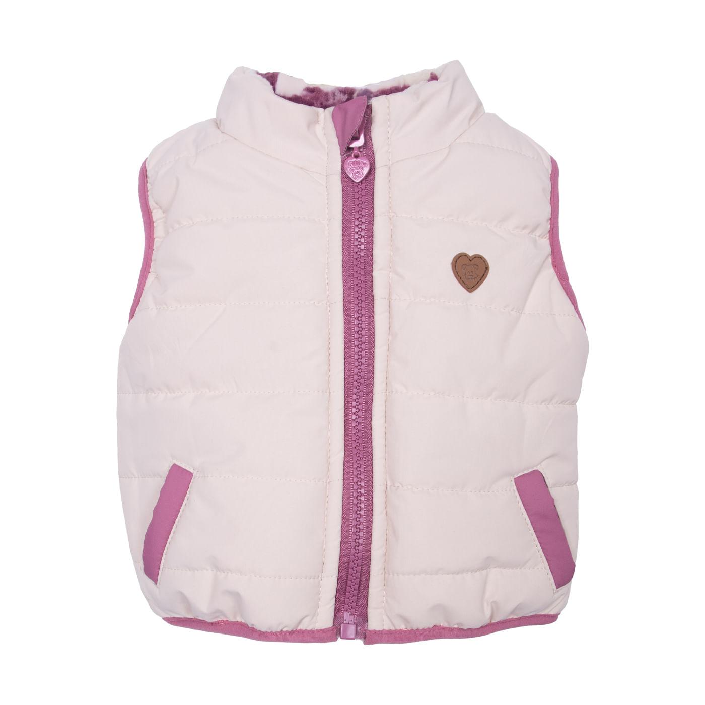 CASACA BEBÉ NIÑA ARENA TALLA 3 - 5