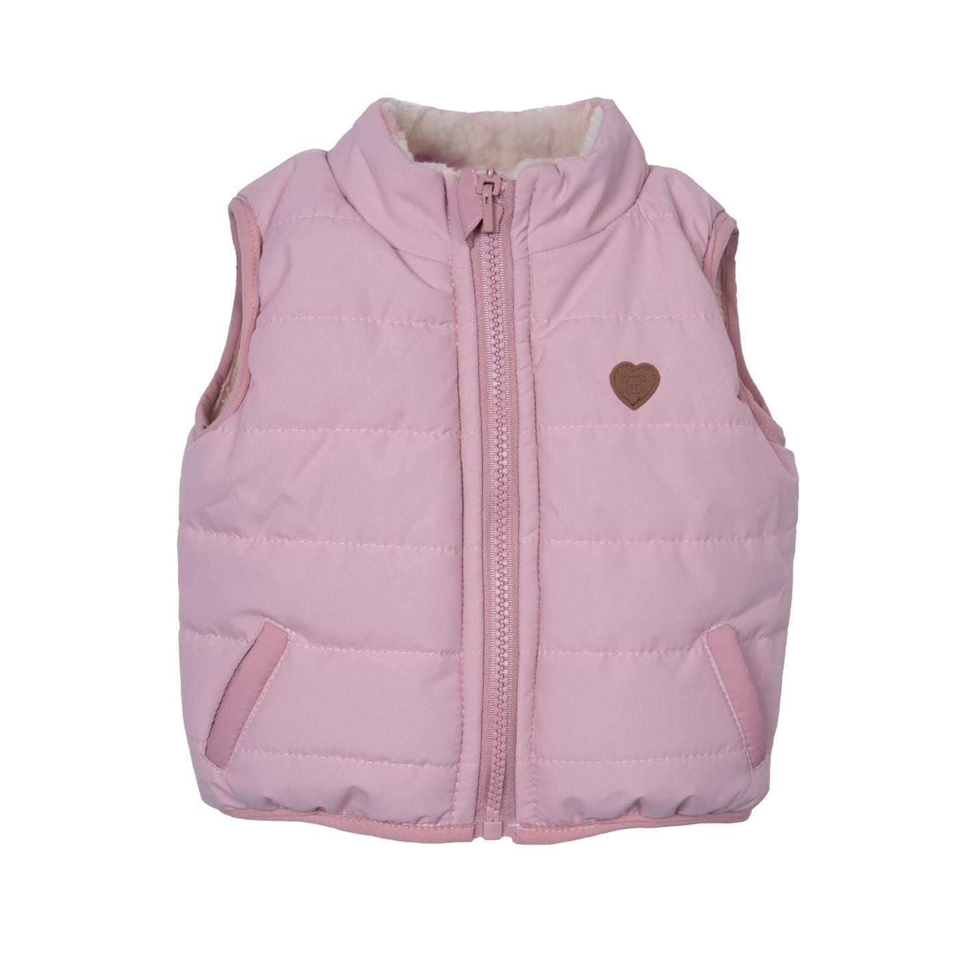 CASACA BEBÉ NIÑA ROSADO TALLA 3 - 1