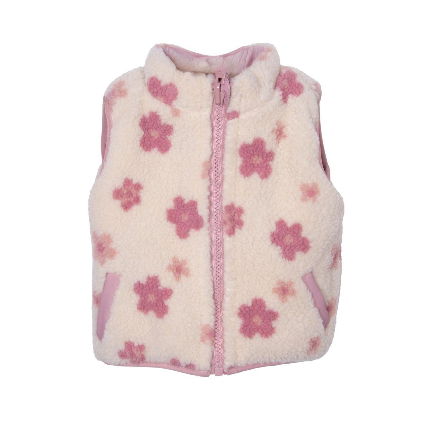 CASACA BEBÉ NIÑA ROSADO TALLA 3 - 4