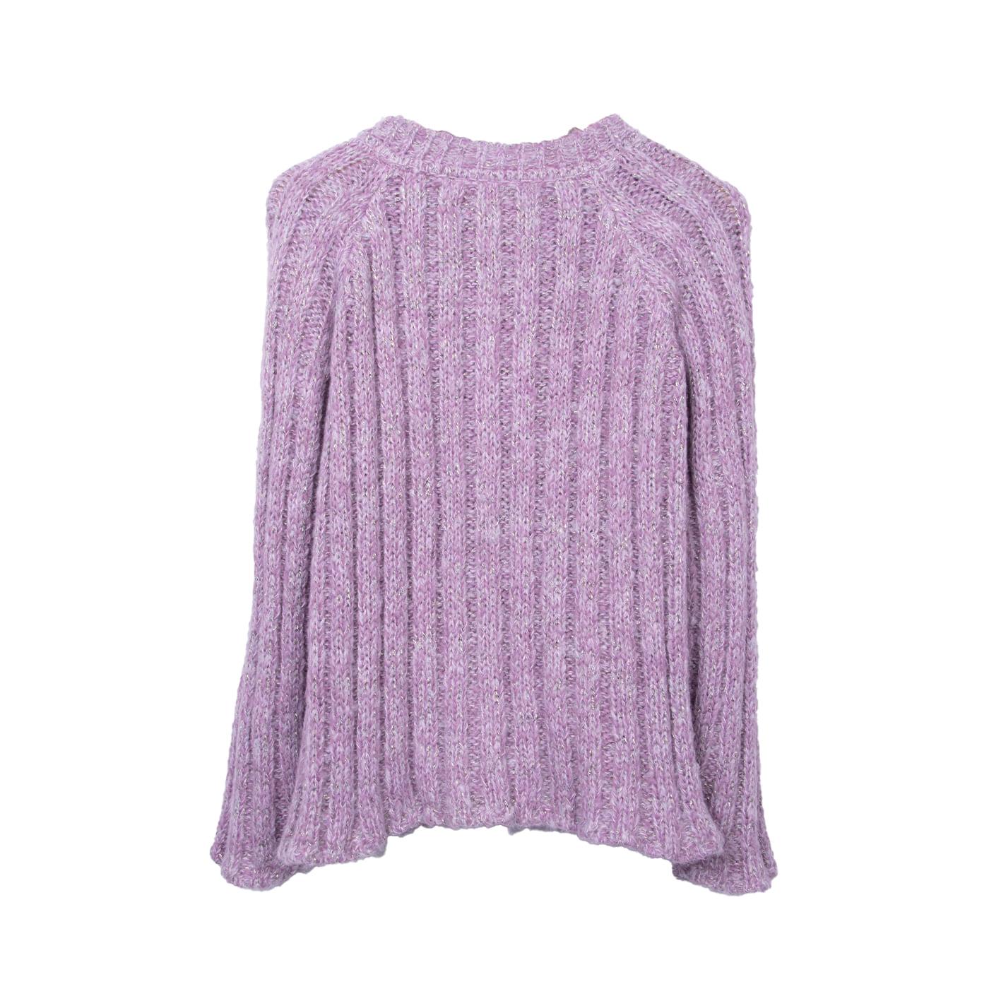 CHOMPA NIÑA LILA TALLA 6 - 2