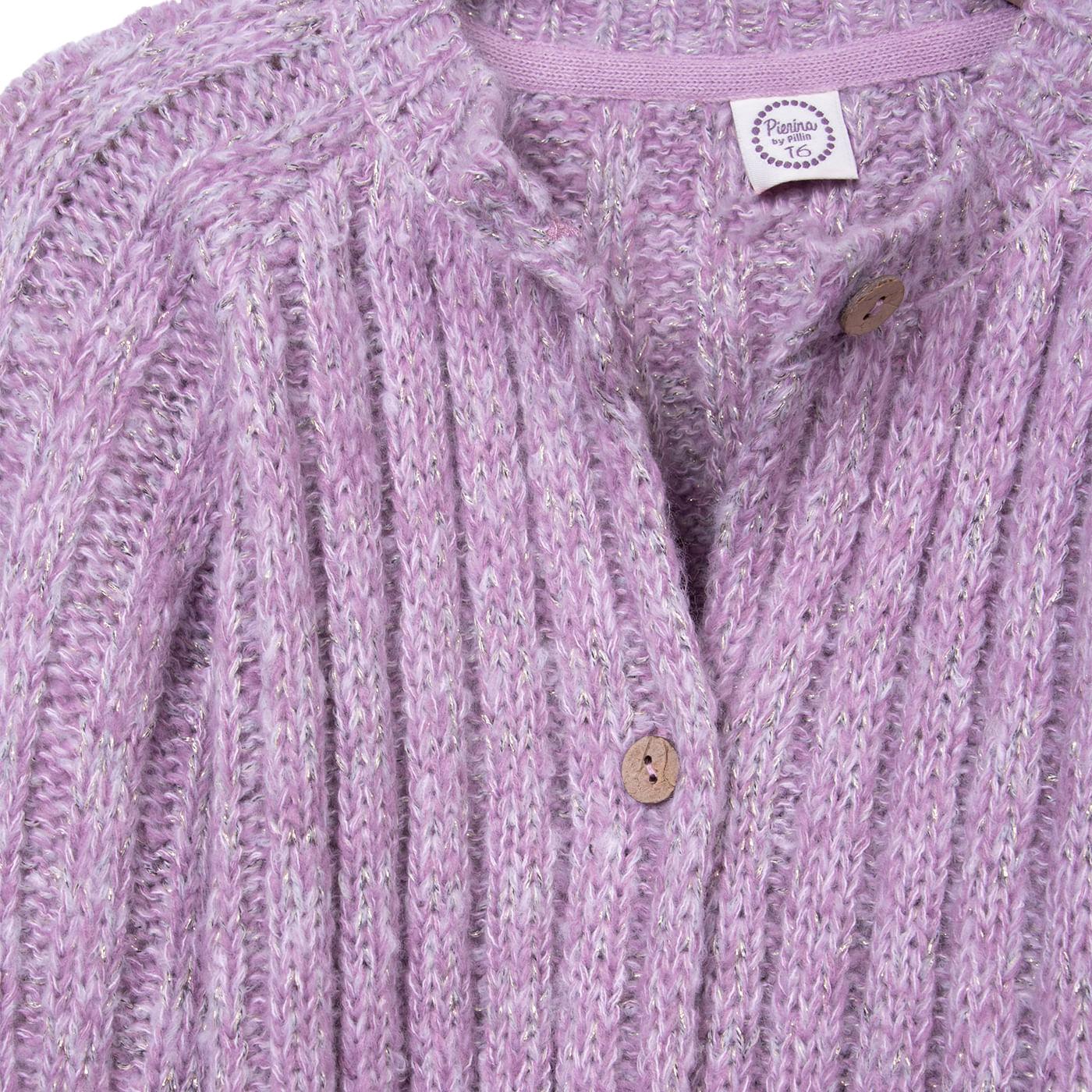CHOMPA NIÑA LILA TALLA 6 - 3