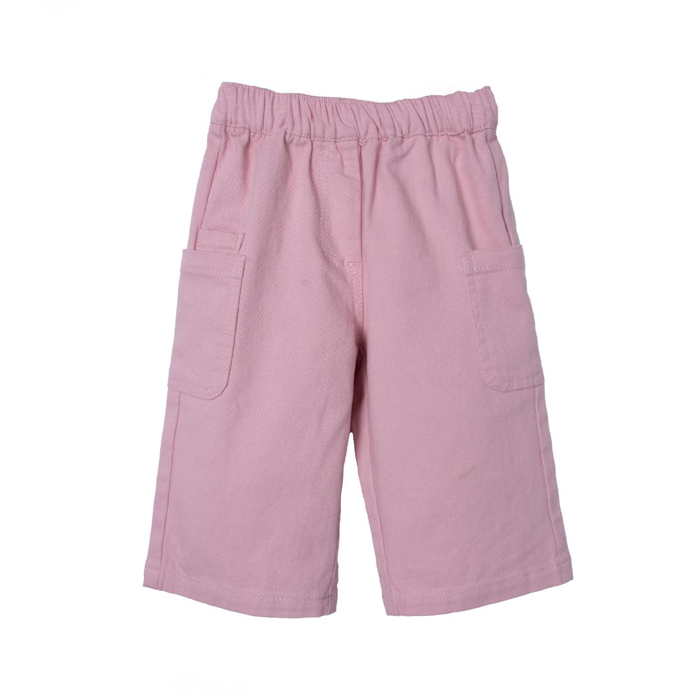 PANTALÓN BEBÉ NIÑA ROSADO TALLA 9M - 1
