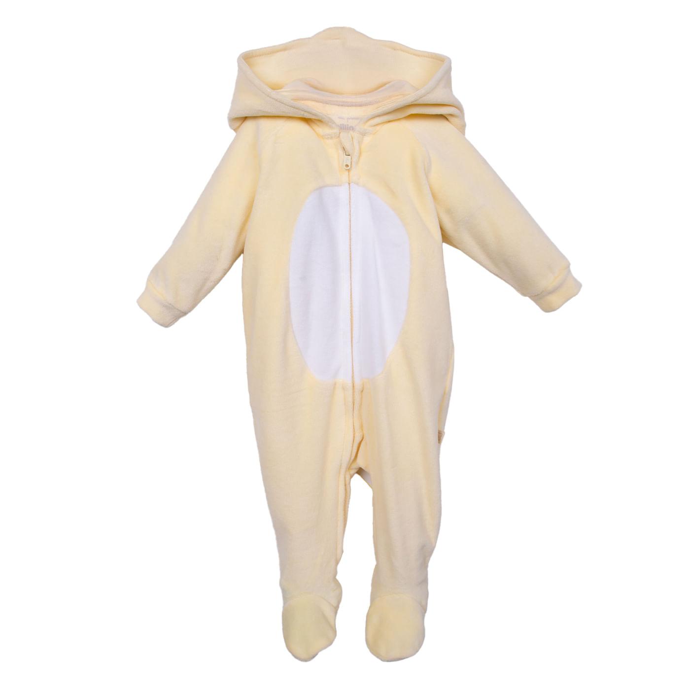 ENTERIZO BEBÉS UNISEX VAINILLA TALLA 0M - 1
