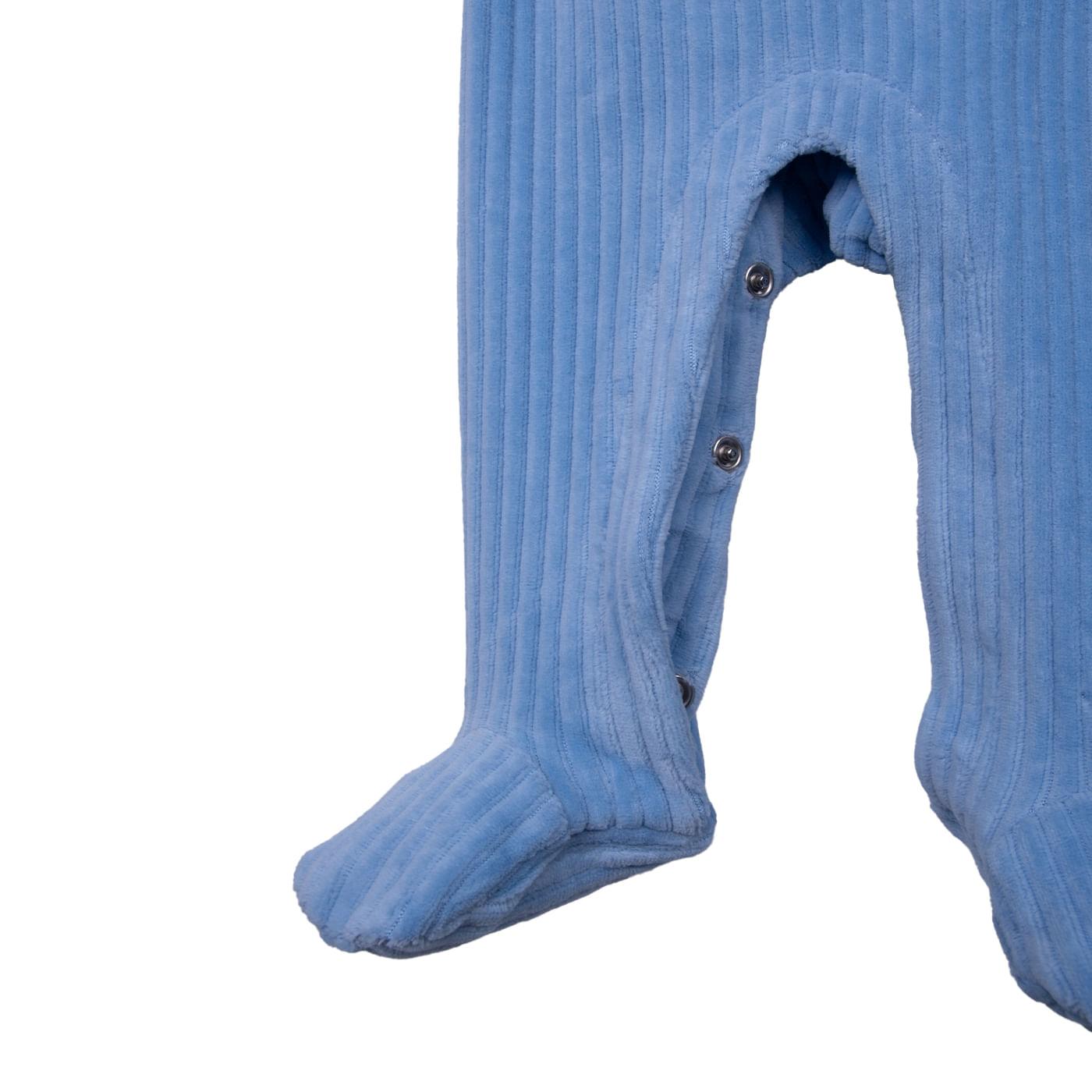 ENTERIZO BEBÉS NIÑO CELESTE TALLA 3M - 4