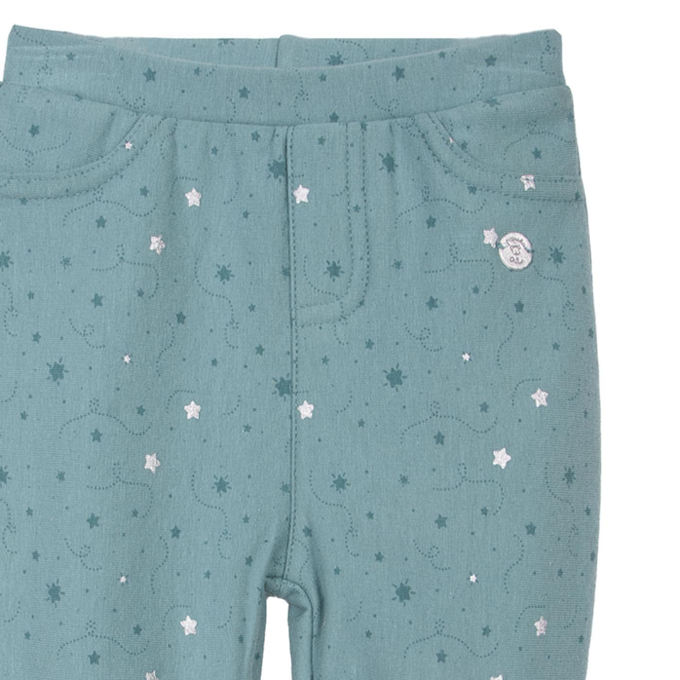 LEGGING BEBÉ NIÑA VERDE TALLA 4 - 3