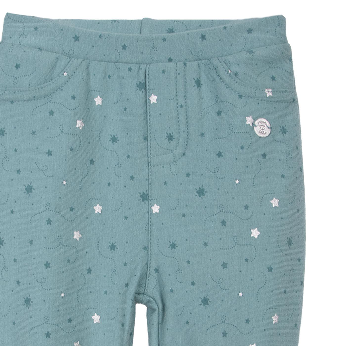 LEGGING BEBÉ NIÑA VERDE TALLA 4 - 3