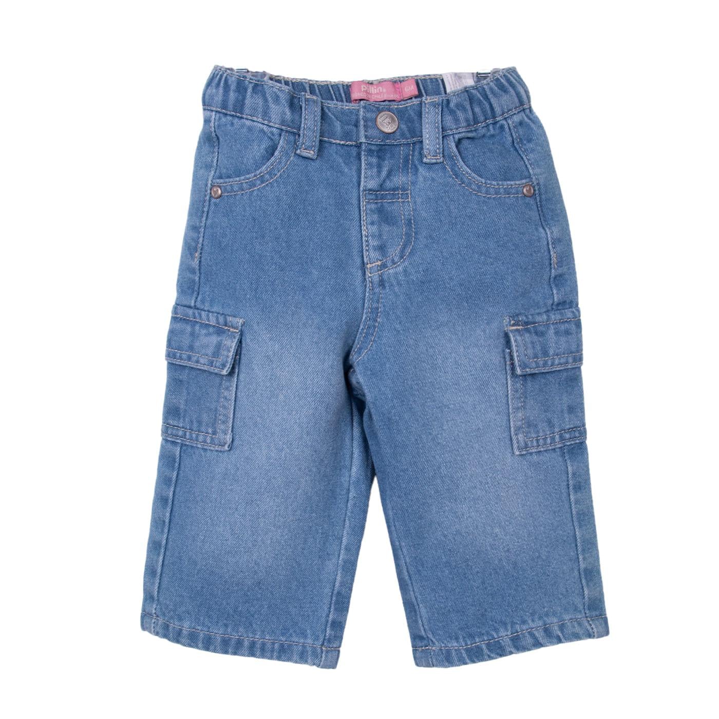 JEANS BEBÉ NIÑA DENIM TALLA 18M - 1