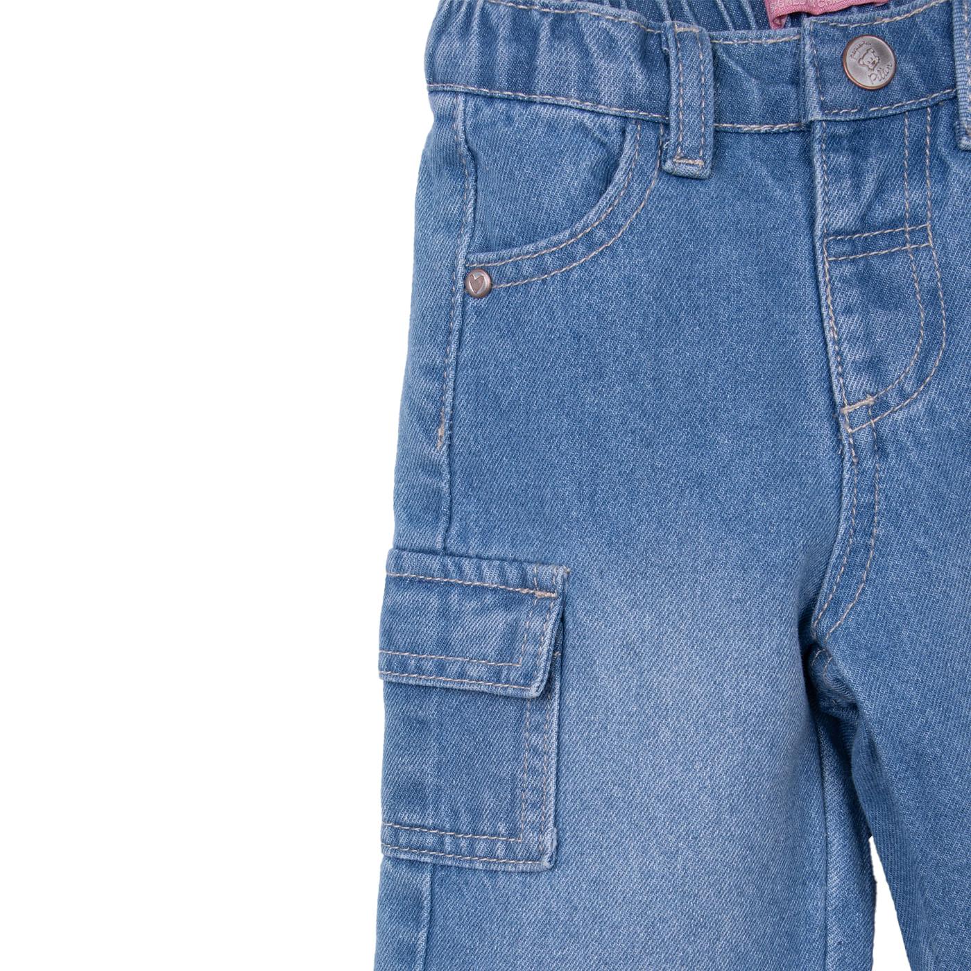 JEANS BEBÉ NIÑA DENIM TALLA 18M - 3